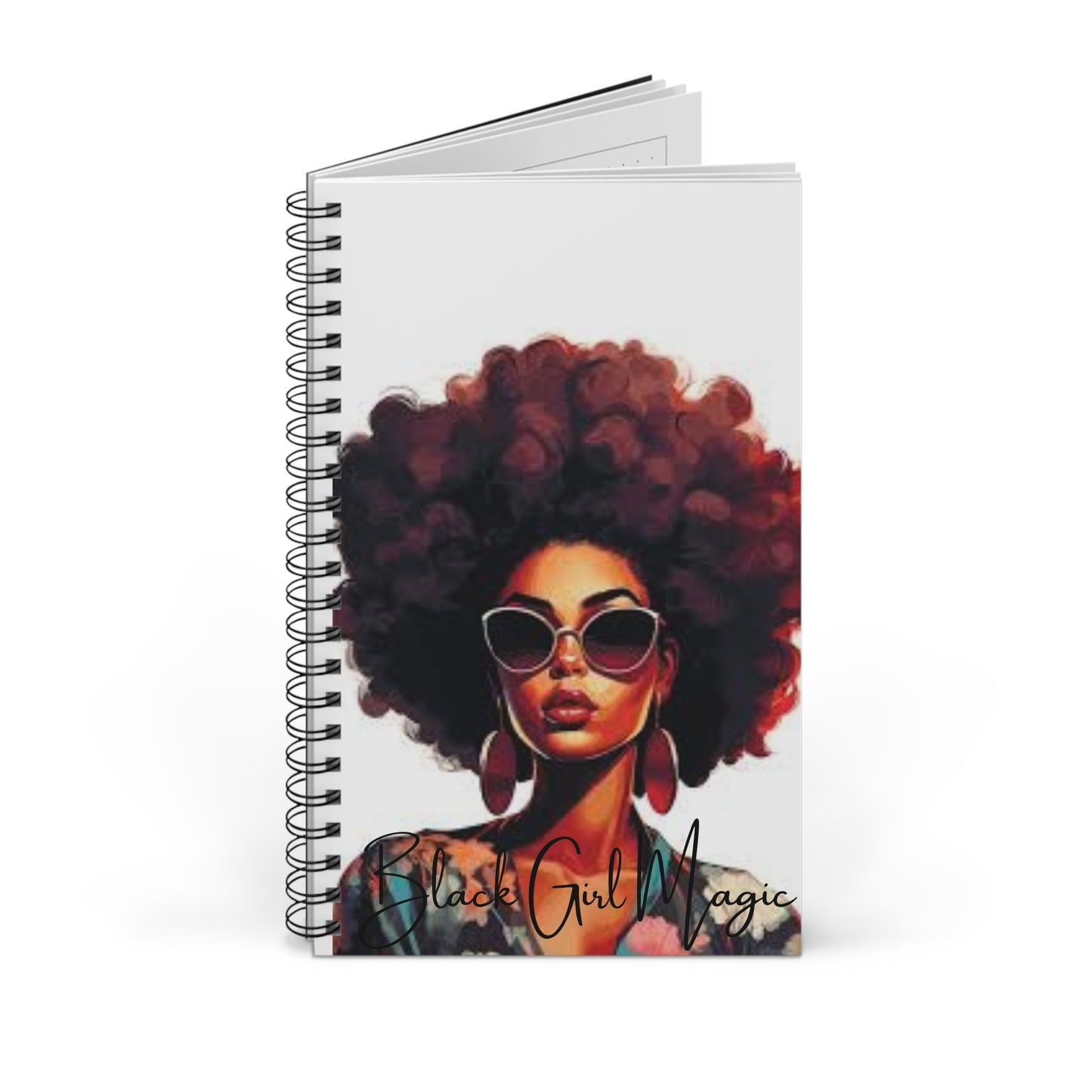 Spiral Journal - Black Girl Magic Empowerment Notebook