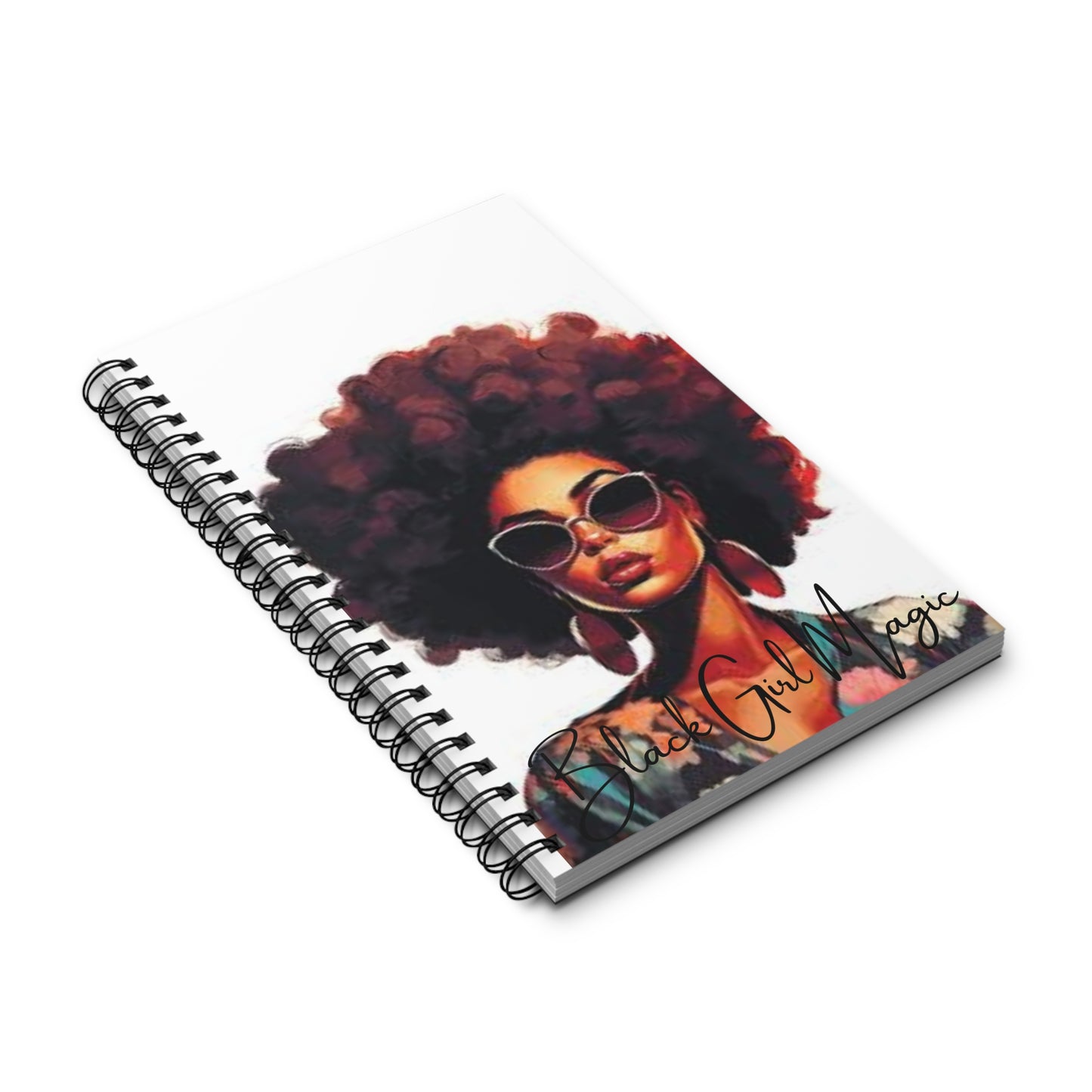Spiral Journal - Black Girl Magic Empowerment Notebook