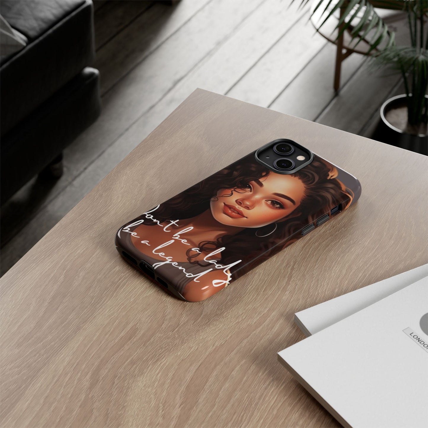 Tough Cases - iPhone - Unique Phone Case with Inspirational Quote, Stylish Phone Cover, Gift for Her, Trendy Accessory, Everyday Use