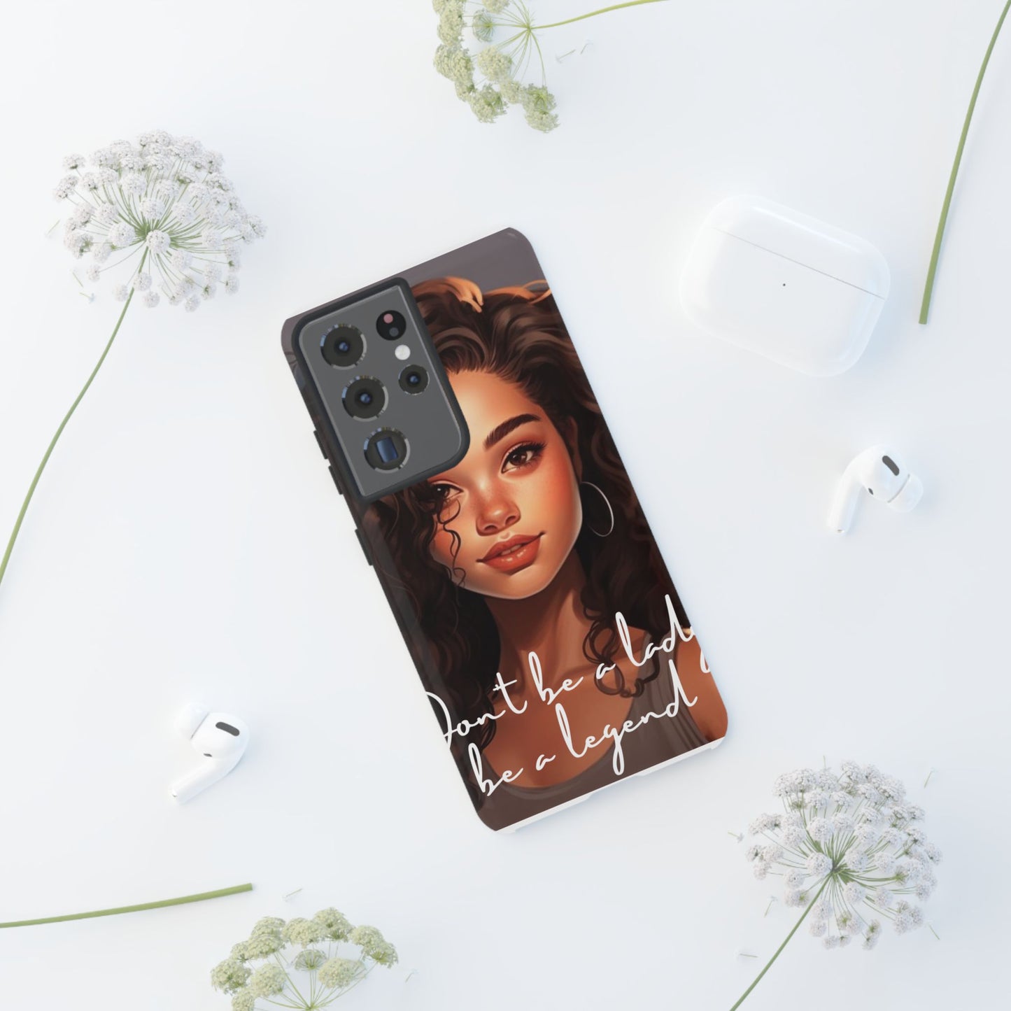 Tough Cases - Samsung Galaxy - Unique Phone Case with Inspirational Quote, Stylish Phone Cover, Gift for Her, Trendy Accessory, Everyday Use