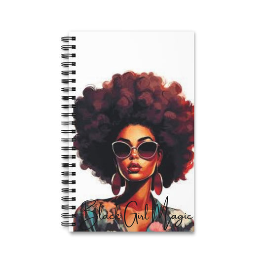 Spiral Journal - Black Girl Magic Empowerment Notebook