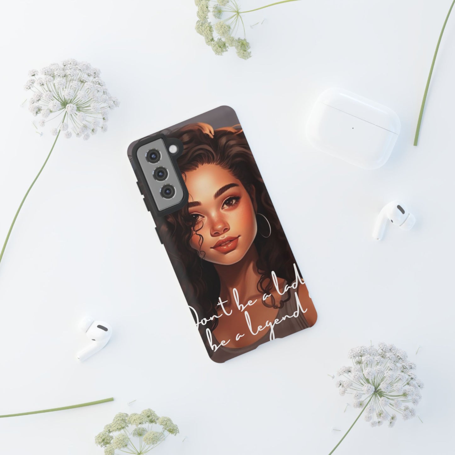 Tough Cases - Samsung Galaxy - Unique Phone Case with Inspirational Quote, Stylish Phone Cover, Gift for Her, Trendy Accessory, Everyday Use