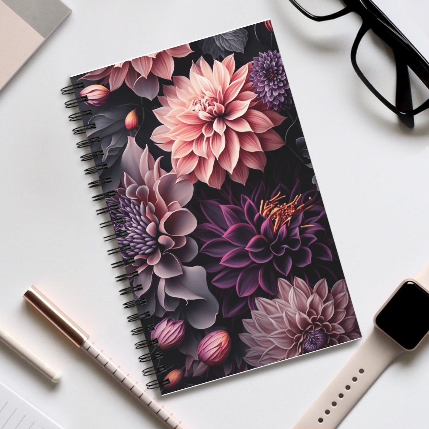 Floral Spiral Journal