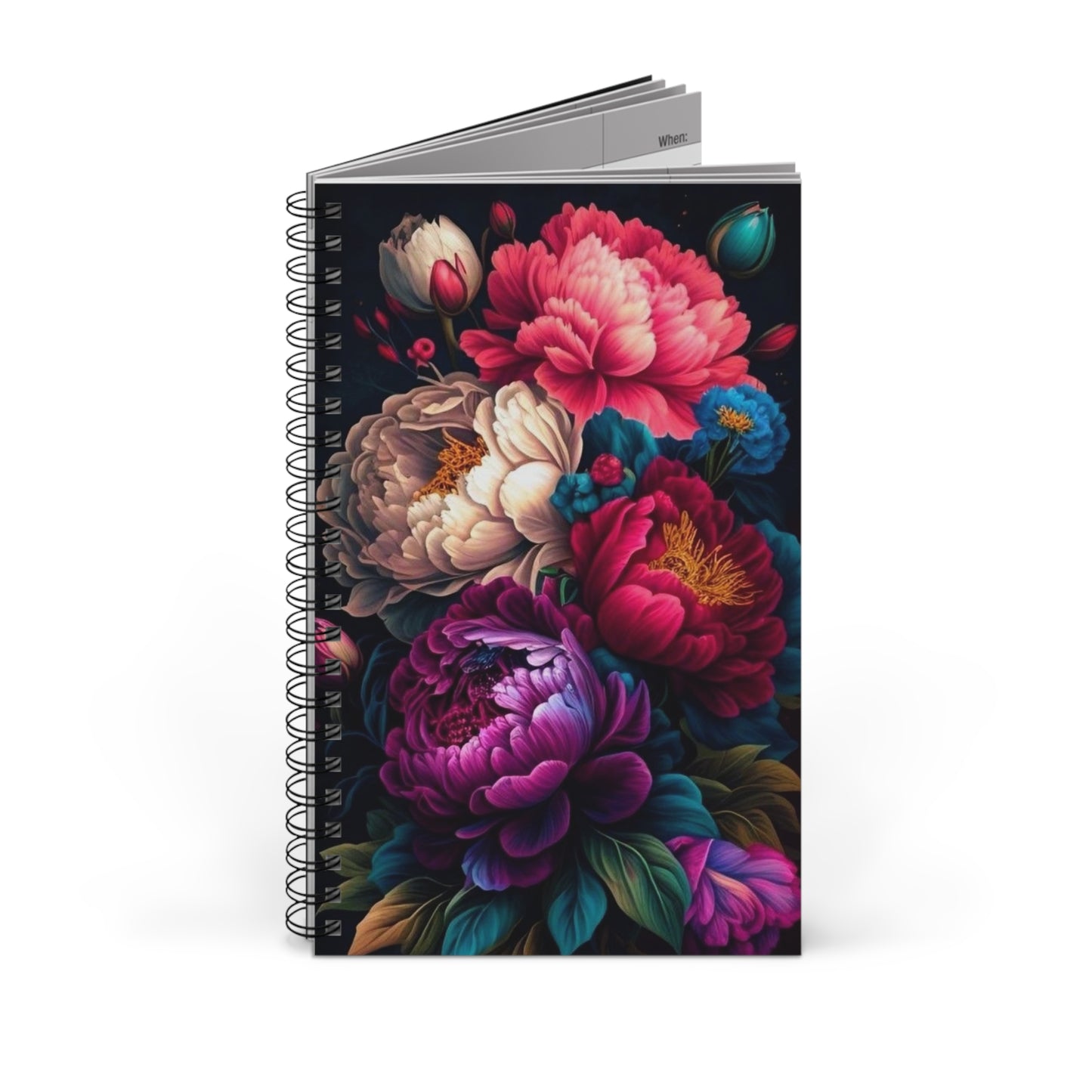 Floral Spiral Journal