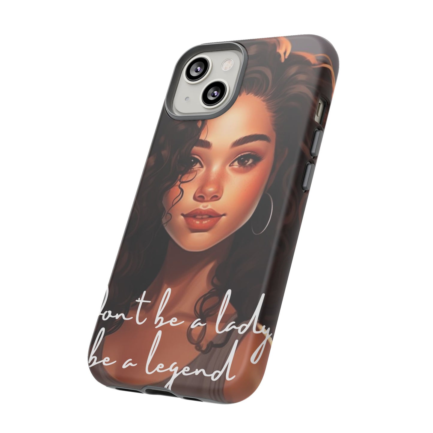 Tough Cases - iPhone - Unique Phone Case with Inspirational Quote, Stylish Phone Cover, Gift for Her, Trendy Accessory, Everyday Use
