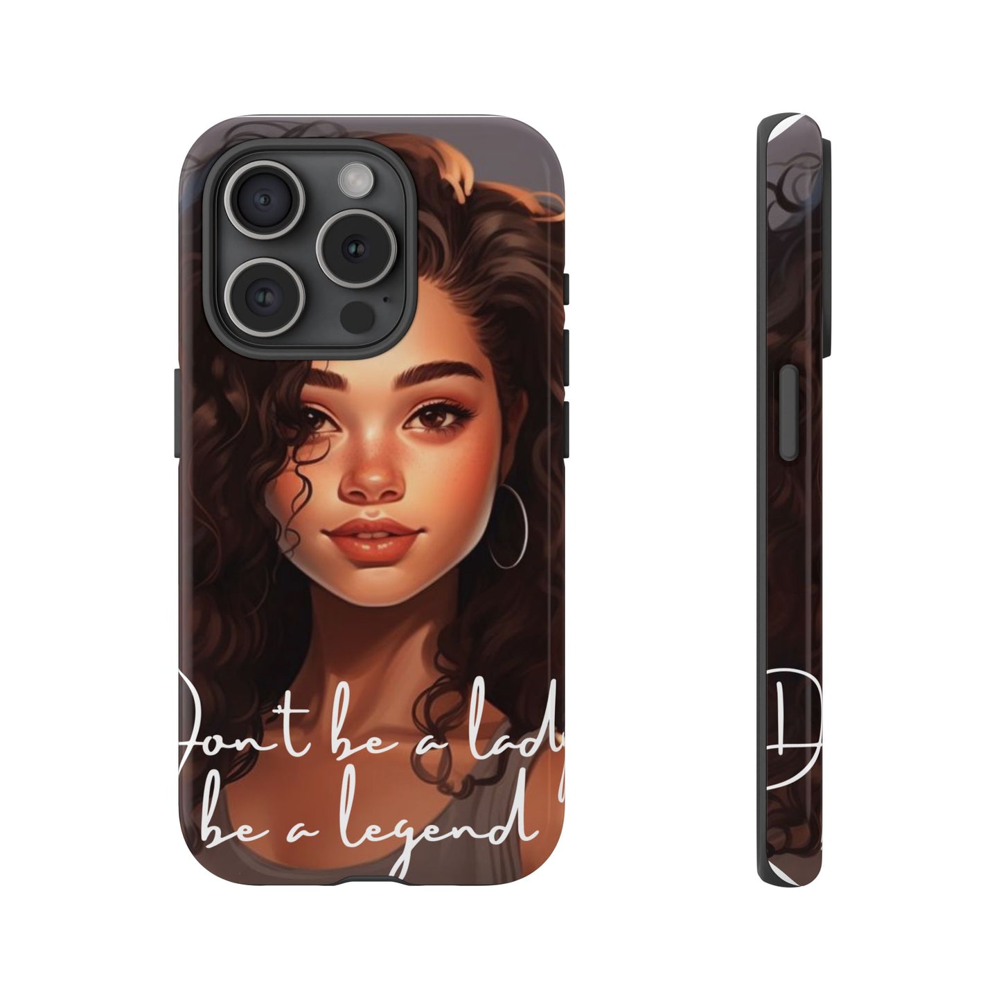 Tough Cases - iPhone - Unique Phone Case with Inspirational Quote, Stylish Phone Cover, Gift for Her, Trendy Accessory, Everyday Use