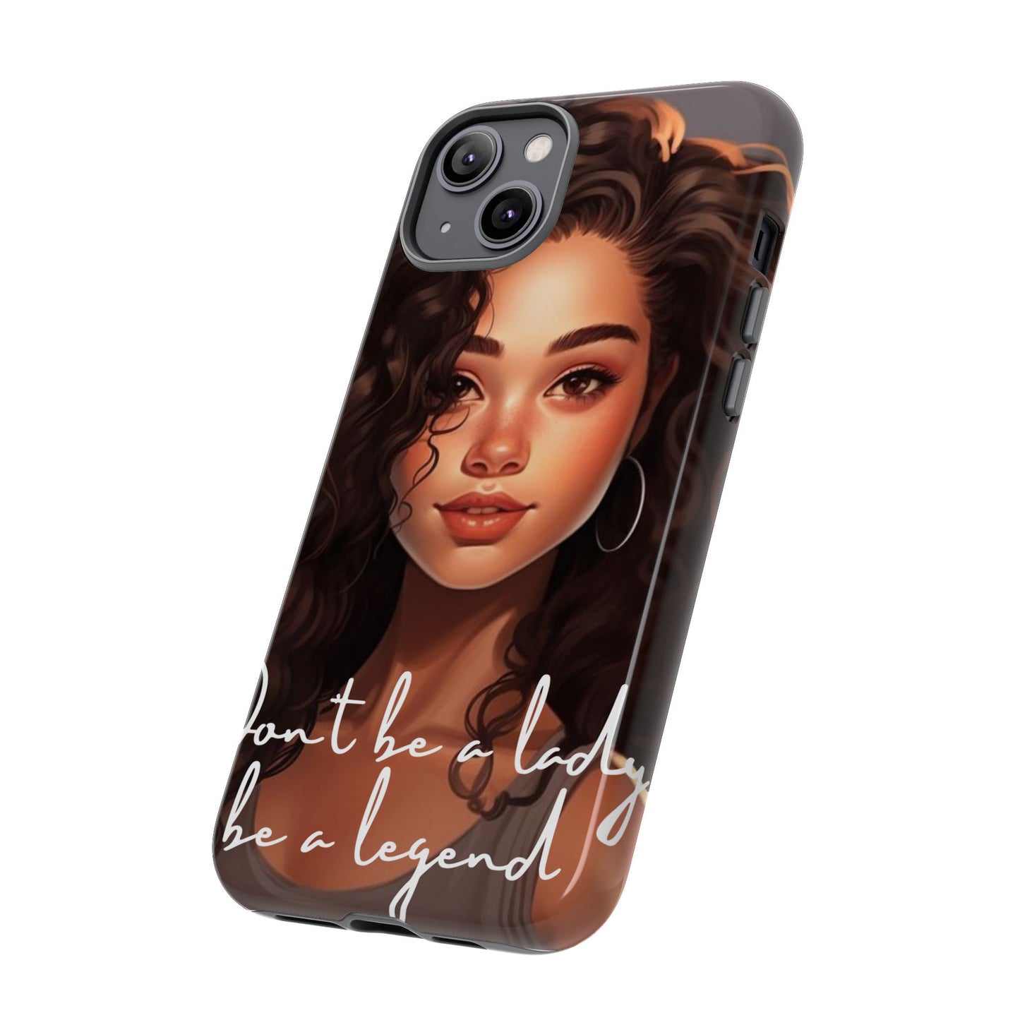 Tough Cases - iPhone - Unique Phone Case with Inspirational Quote, Stylish Phone Cover, Gift for Her, Trendy Accessory, Everyday Use