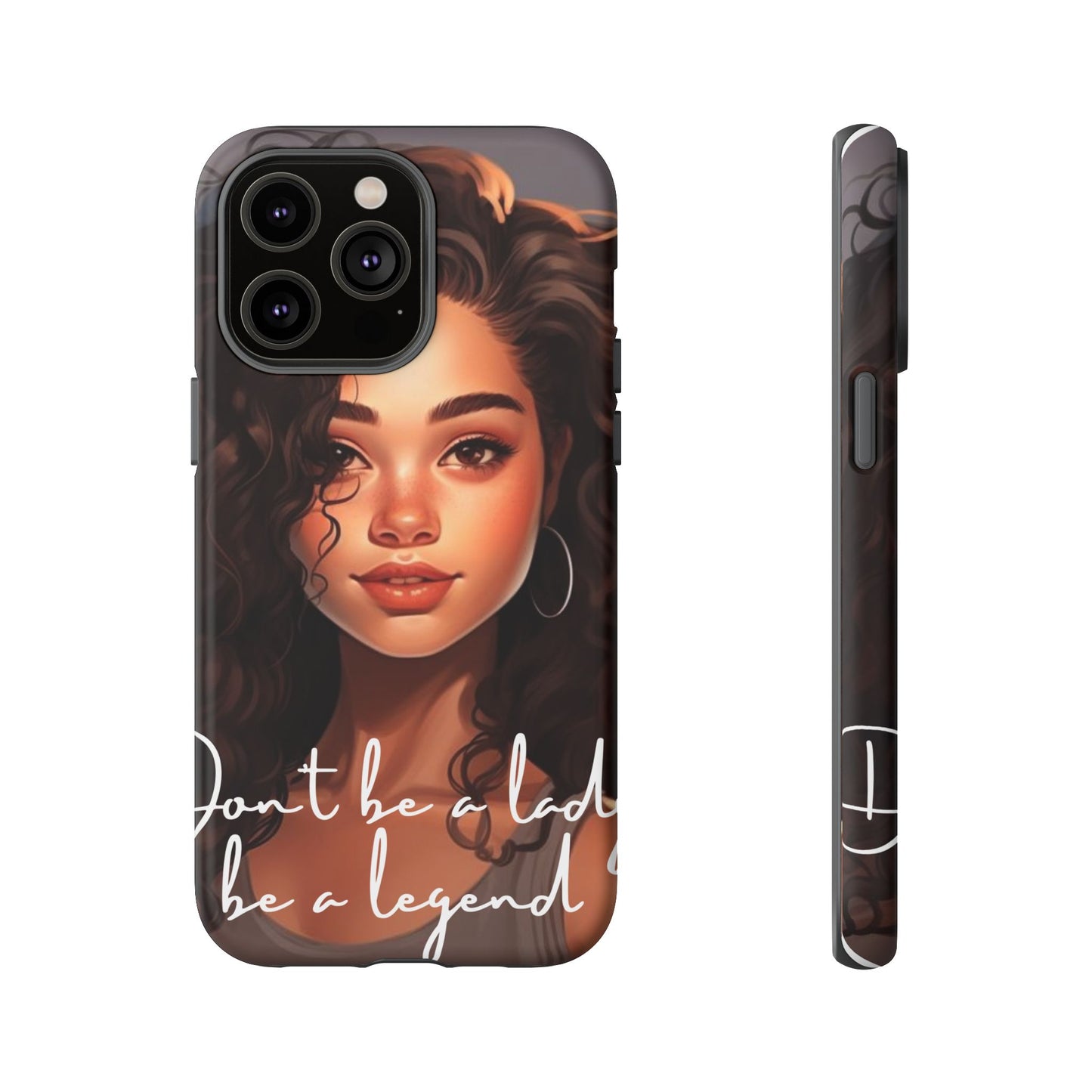 Tough Cases - iPhone - Unique Phone Case with Inspirational Quote, Stylish Phone Cover, Gift for Her, Trendy Accessory, Everyday Use