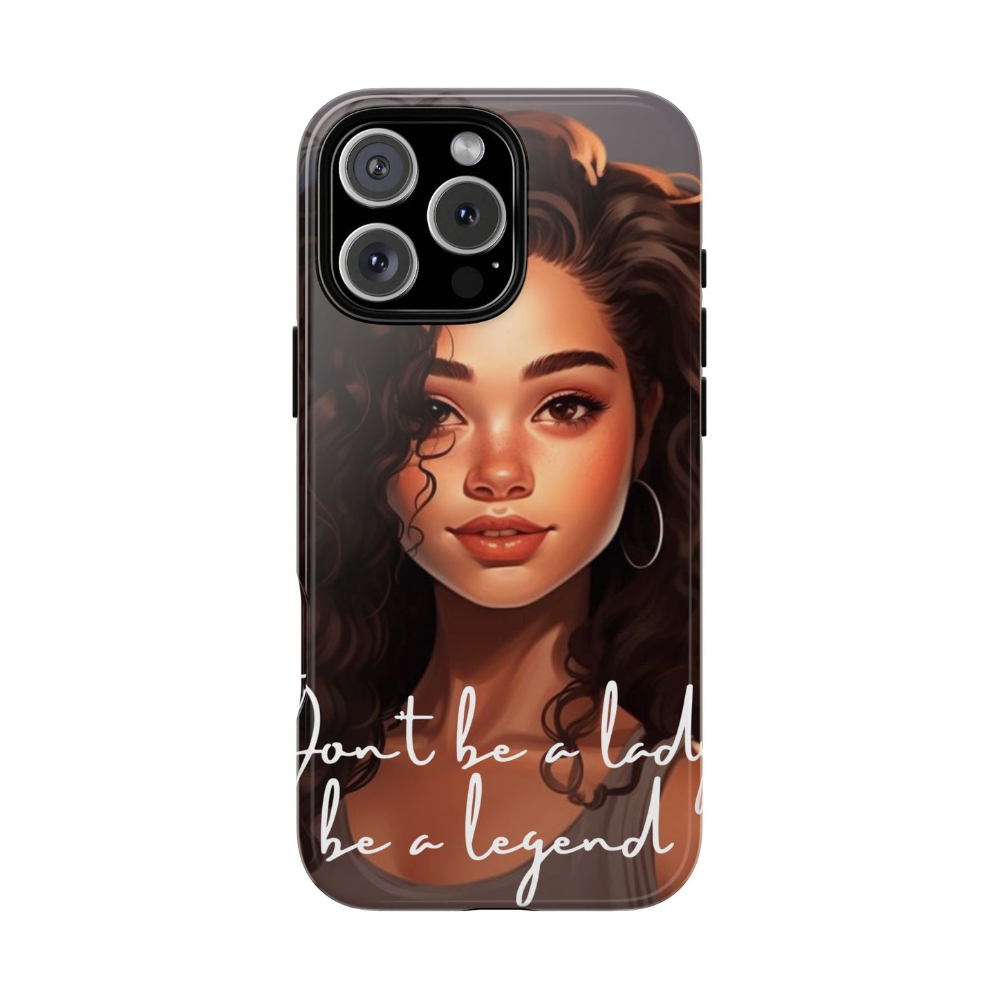 Tough Cases - iPhone - Unique Phone Case with Inspirational Quote, Stylish Phone Cover, Gift for Her, Trendy Accessory, Everyday Use