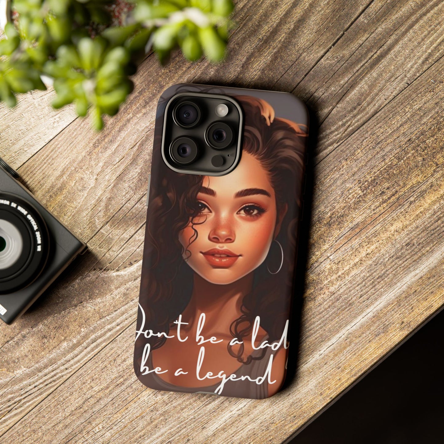 Tough Cases - iPhone - Unique Phone Case with Inspirational Quote, Stylish Phone Cover, Gift for Her, Trendy Accessory, Everyday Use