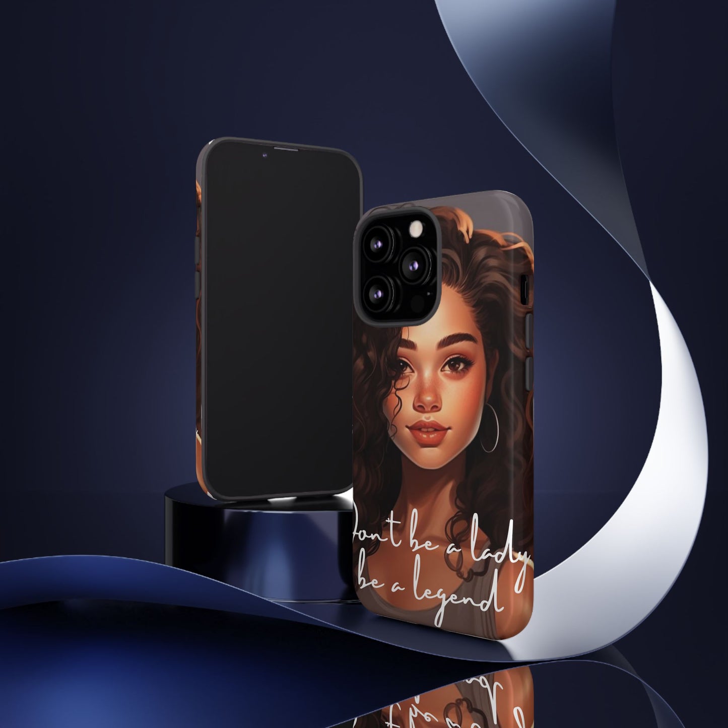 Tough Cases - iPhone - Unique Phone Case with Inspirational Quote, Stylish Phone Cover, Gift for Her, Trendy Accessory, Everyday Use