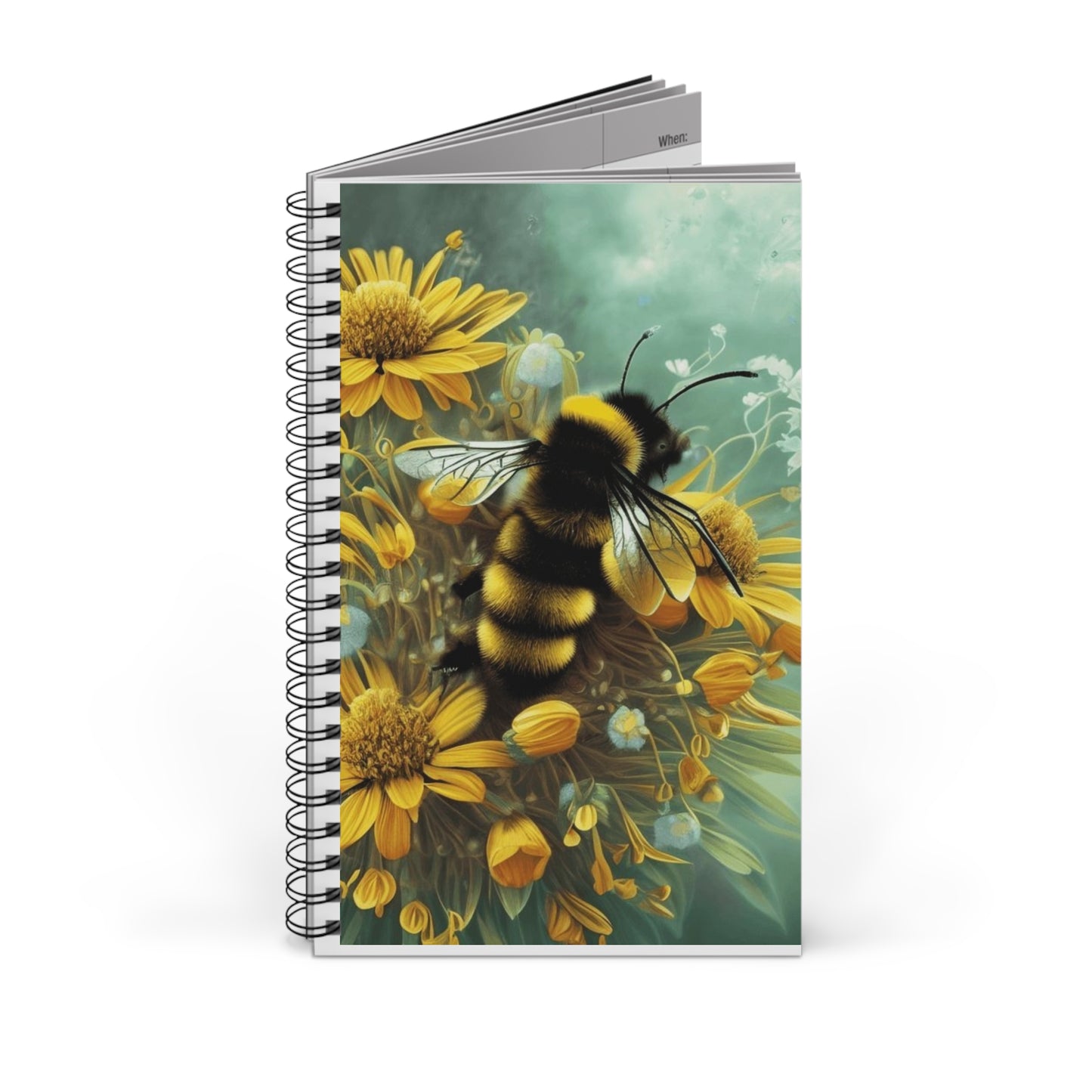 Bee Spiral Journal