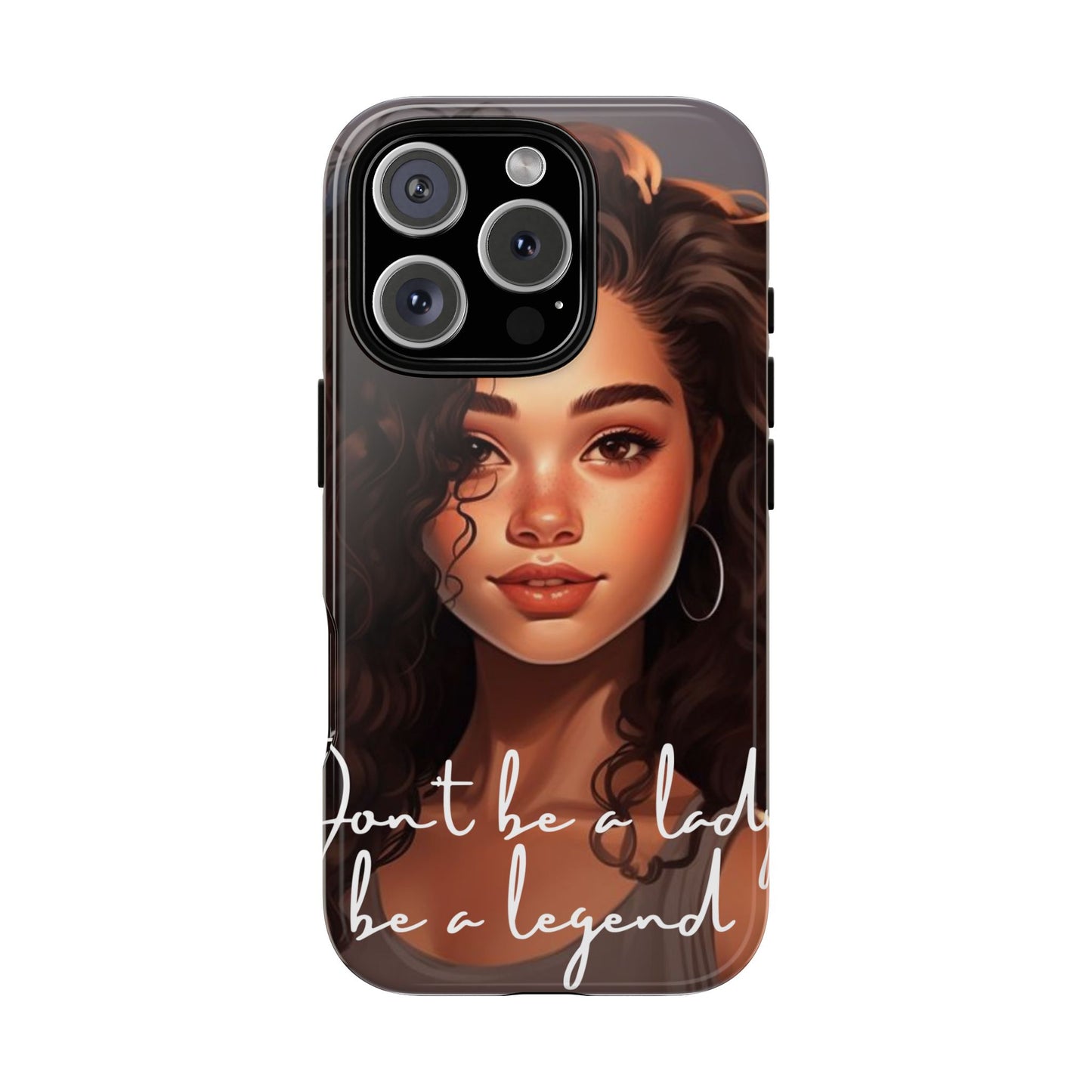 Tough Cases - iPhone - Unique Phone Case with Inspirational Quote, Stylish Phone Cover, Gift for Her, Trendy Accessory, Everyday Use