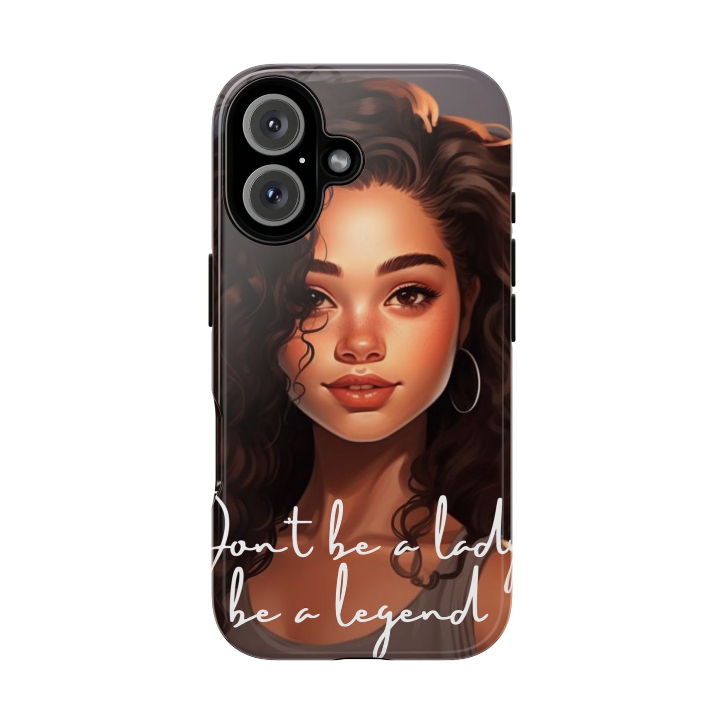 Tough Cases - iPhone - Unique Phone Case with Inspirational Quote, Stylish Phone Cover, Gift for Her, Trendy Accessory, Everyday Use