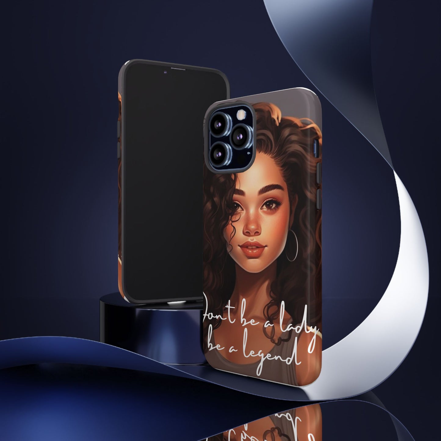 Tough Cases - iPhone - Unique Phone Case with Inspirational Quote, Stylish Phone Cover, Gift for Her, Trendy Accessory, Everyday Use