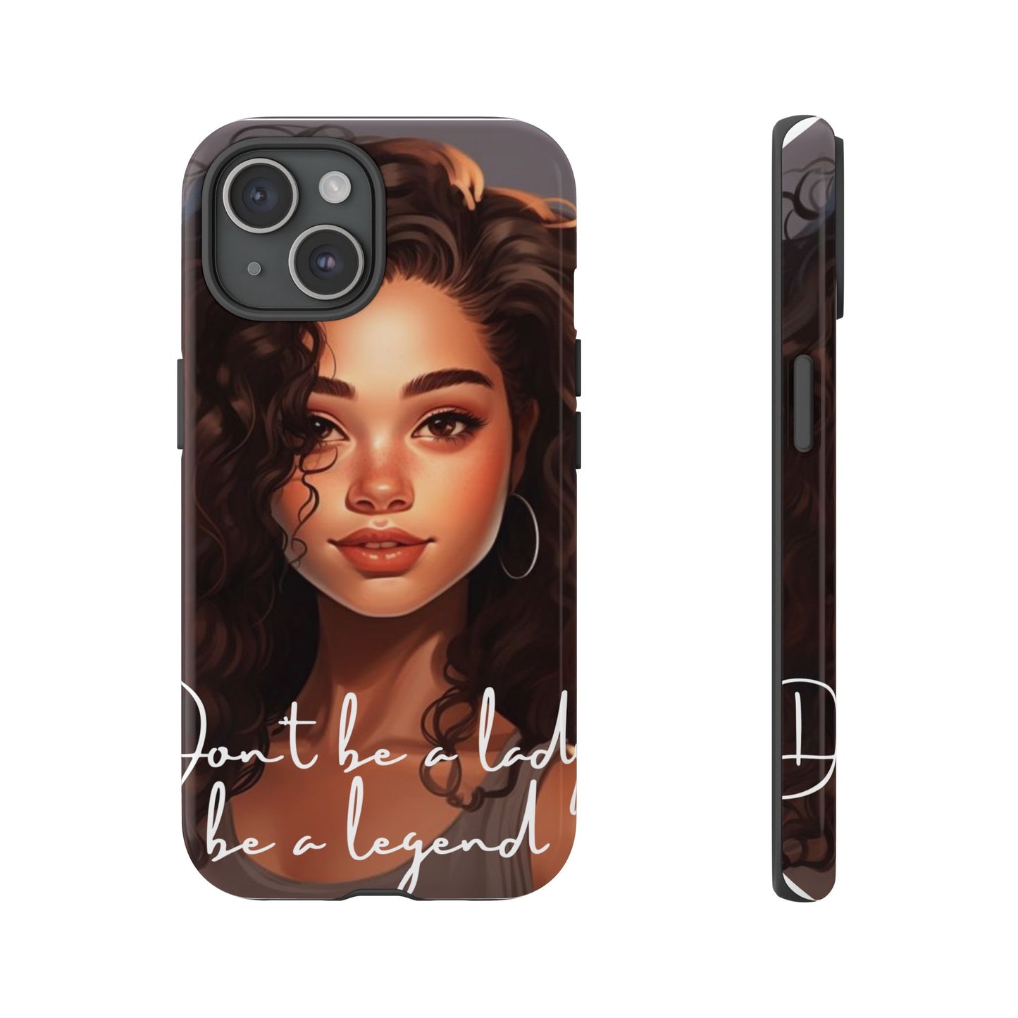 Tough Cases - iPhone - Unique Phone Case with Inspirational Quote, Stylish Phone Cover, Gift for Her, Trendy Accessory, Everyday Use