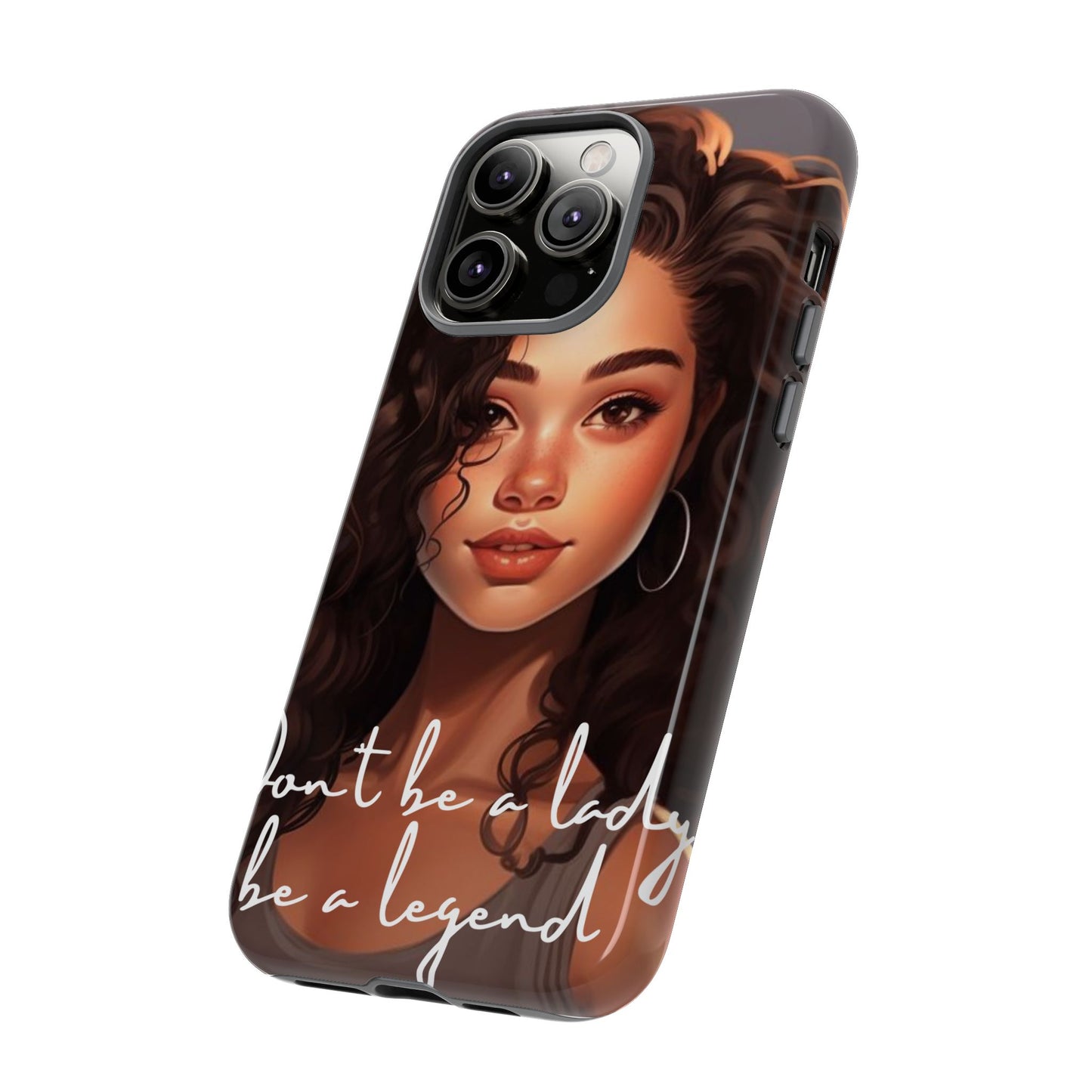 Tough Cases - iPhone - Unique Phone Case with Inspirational Quote, Stylish Phone Cover, Gift for Her, Trendy Accessory, Everyday Use