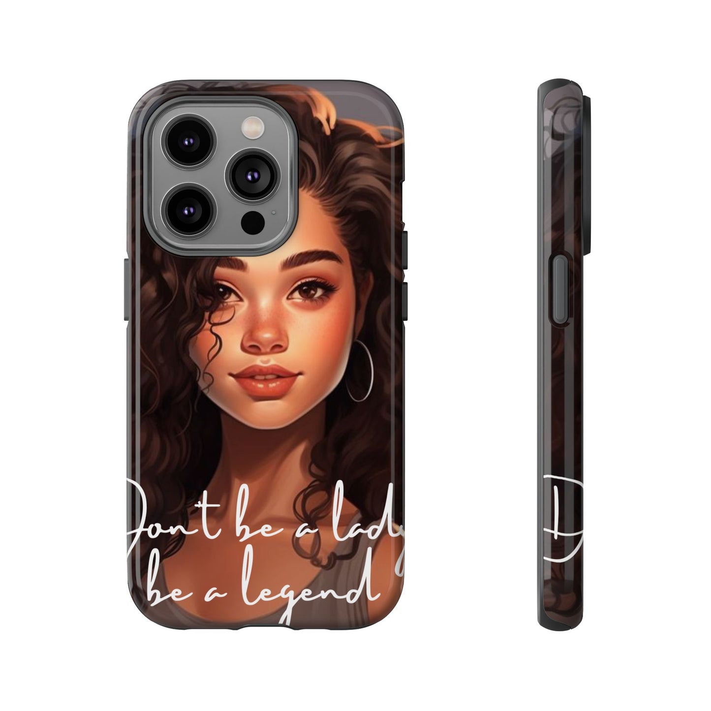 Tough Cases - iPhone - Unique Phone Case with Inspirational Quote, Stylish Phone Cover, Gift for Her, Trendy Accessory, Everyday Use