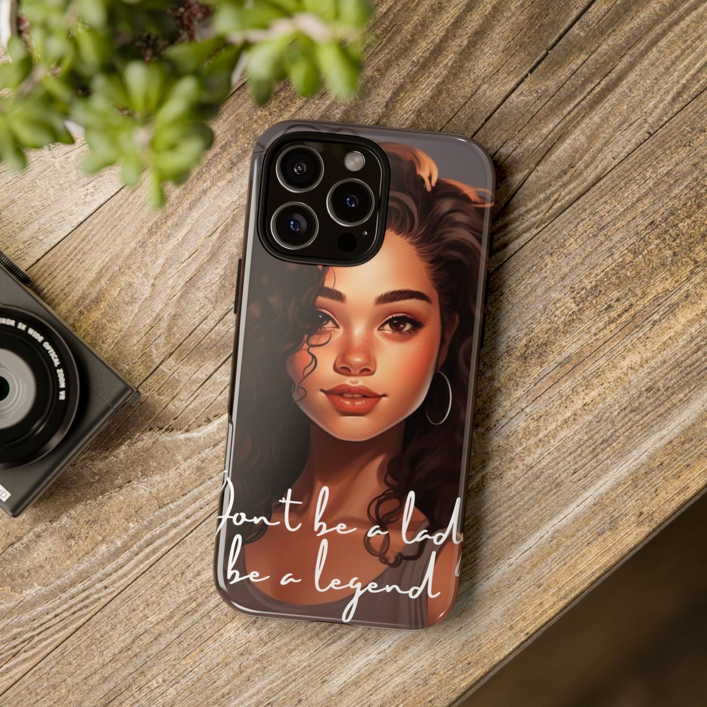 Tough Cases - iPhone - Unique Phone Case with Inspirational Quote, Stylish Phone Cover, Gift for Her, Trendy Accessory, Everyday Use