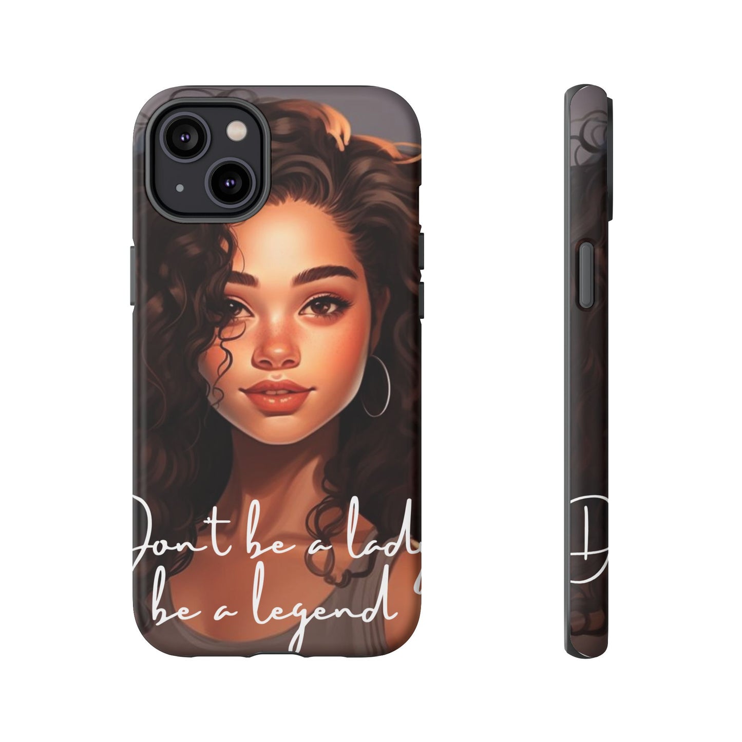 Tough Cases - iPhone - Unique Phone Case with Inspirational Quote, Stylish Phone Cover, Gift for Her, Trendy Accessory, Everyday Use