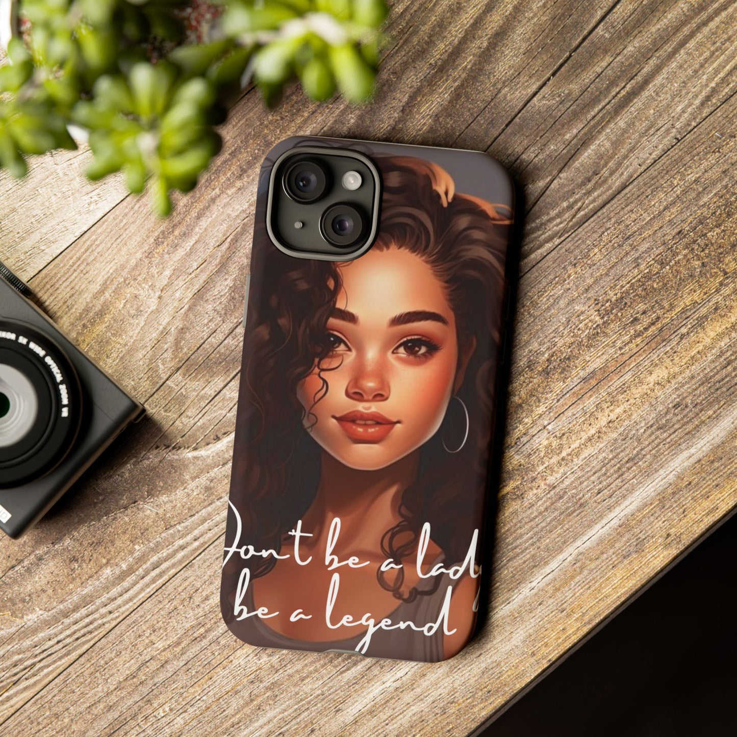 Tough Cases - iPhone - Unique Phone Case with Inspirational Quote, Stylish Phone Cover, Gift for Her, Trendy Accessory, Everyday Use