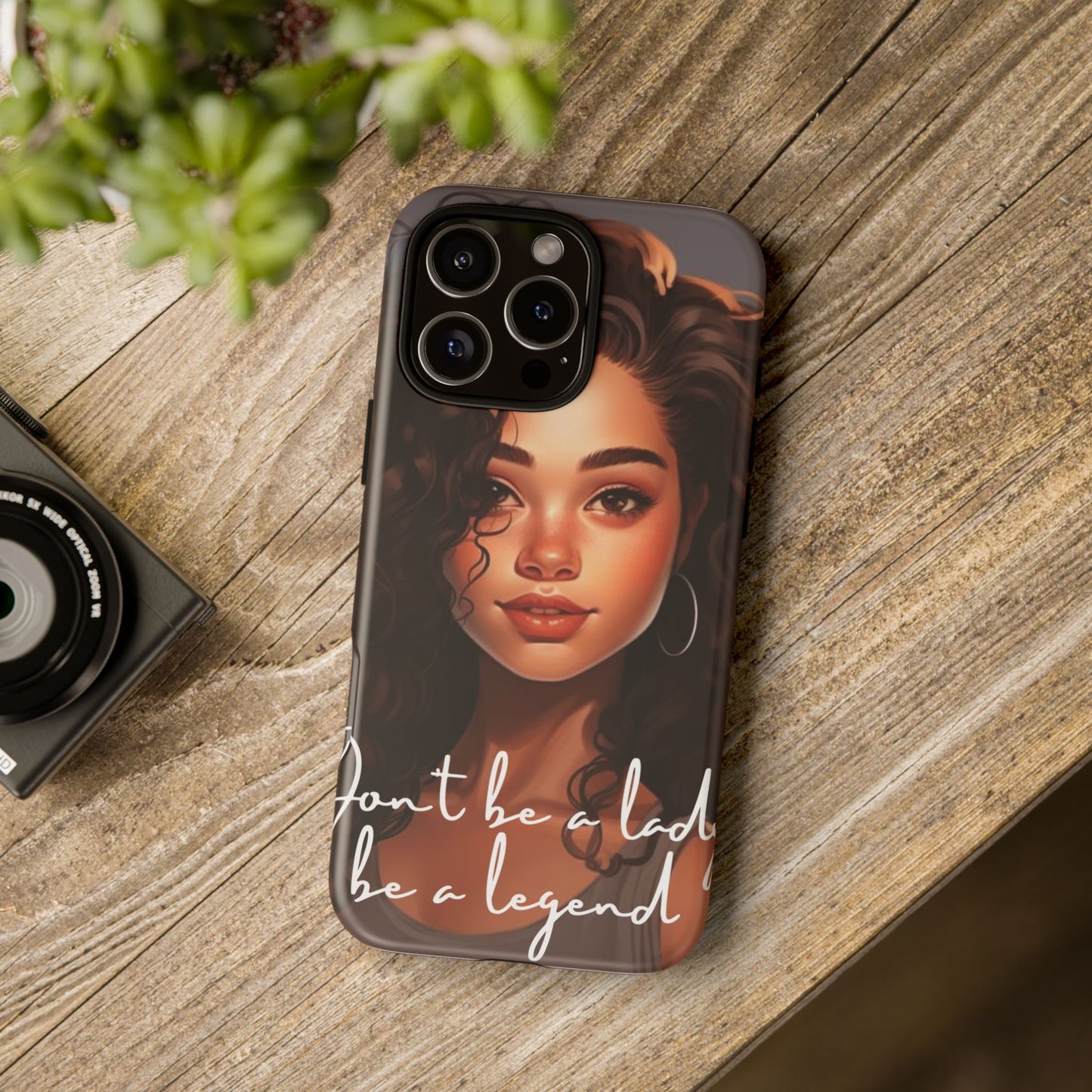 Tough Cases - iPhone - Unique Phone Case with Inspirational Quote, Stylish Phone Cover, Gift for Her, Trendy Accessory, Everyday Use