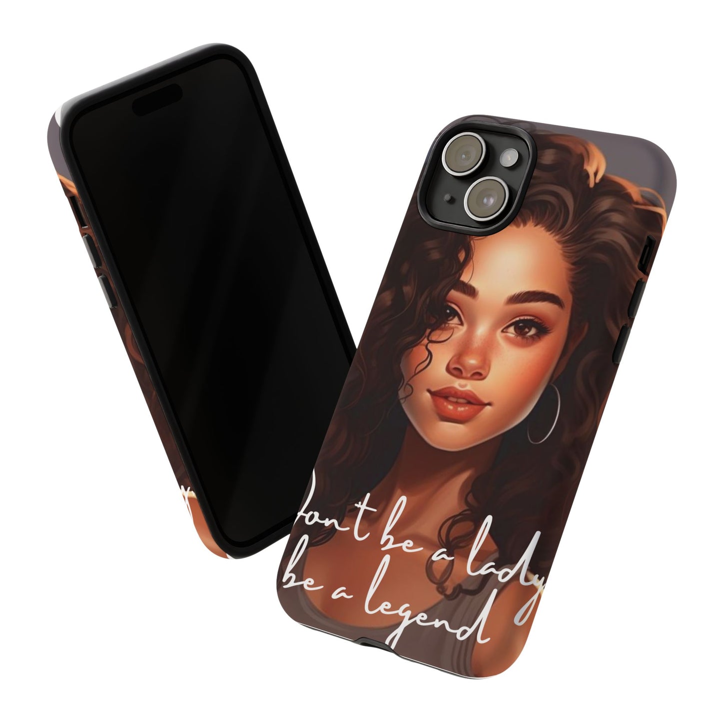 Tough Cases - iPhone - Unique Phone Case with Inspirational Quote, Stylish Phone Cover, Gift for Her, Trendy Accessory, Everyday Use