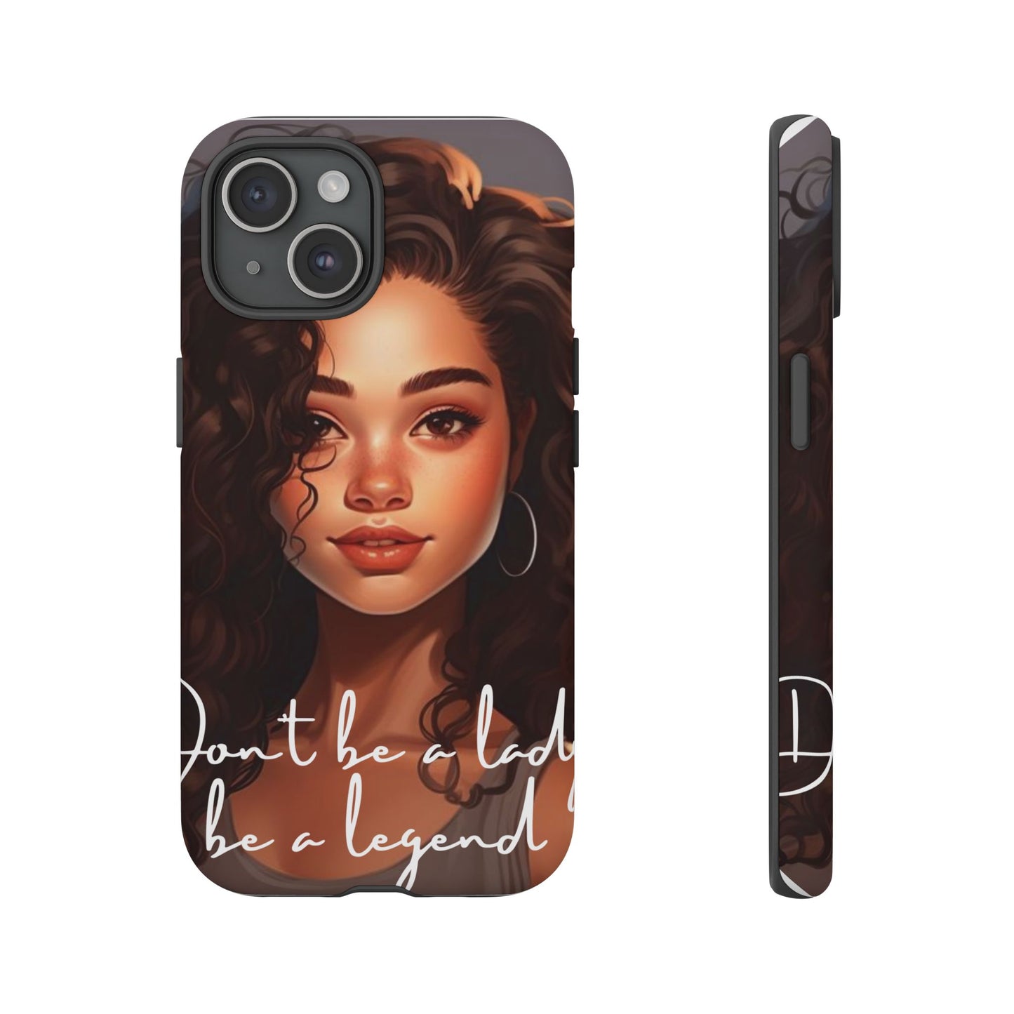 Tough Cases - iPhone - Unique Phone Case with Inspirational Quote, Stylish Phone Cover, Gift for Her, Trendy Accessory, Everyday Use