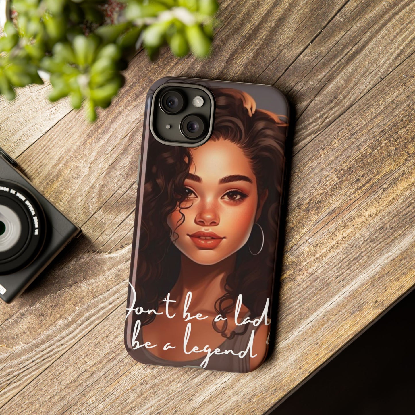 Tough Cases - iPhone - Unique Phone Case with Inspirational Quote, Stylish Phone Cover, Gift for Her, Trendy Accessory, Everyday Use