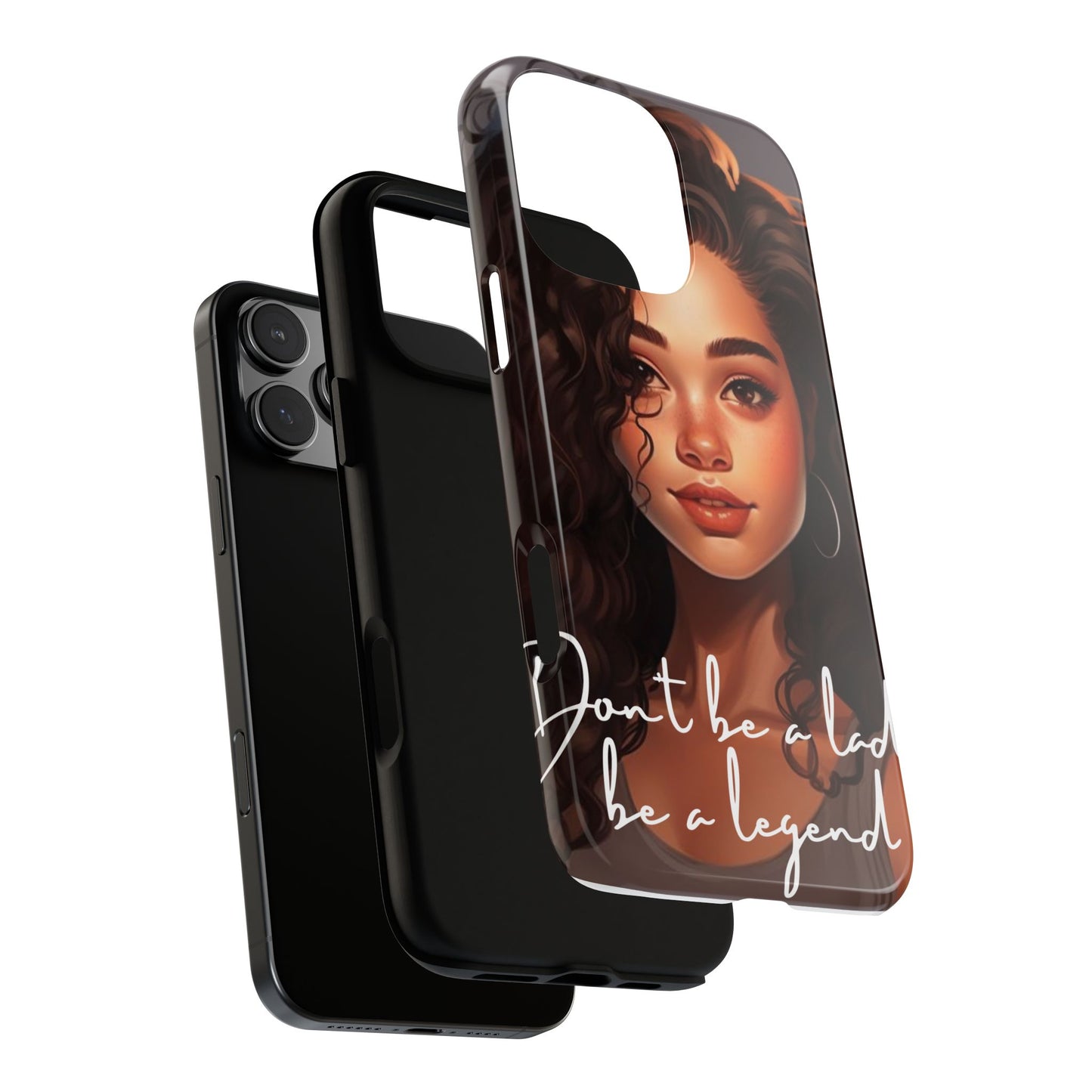 Tough Cases - iPhone - Unique Phone Case with Inspirational Quote, Stylish Phone Cover, Gift for Her, Trendy Accessory, Everyday Use