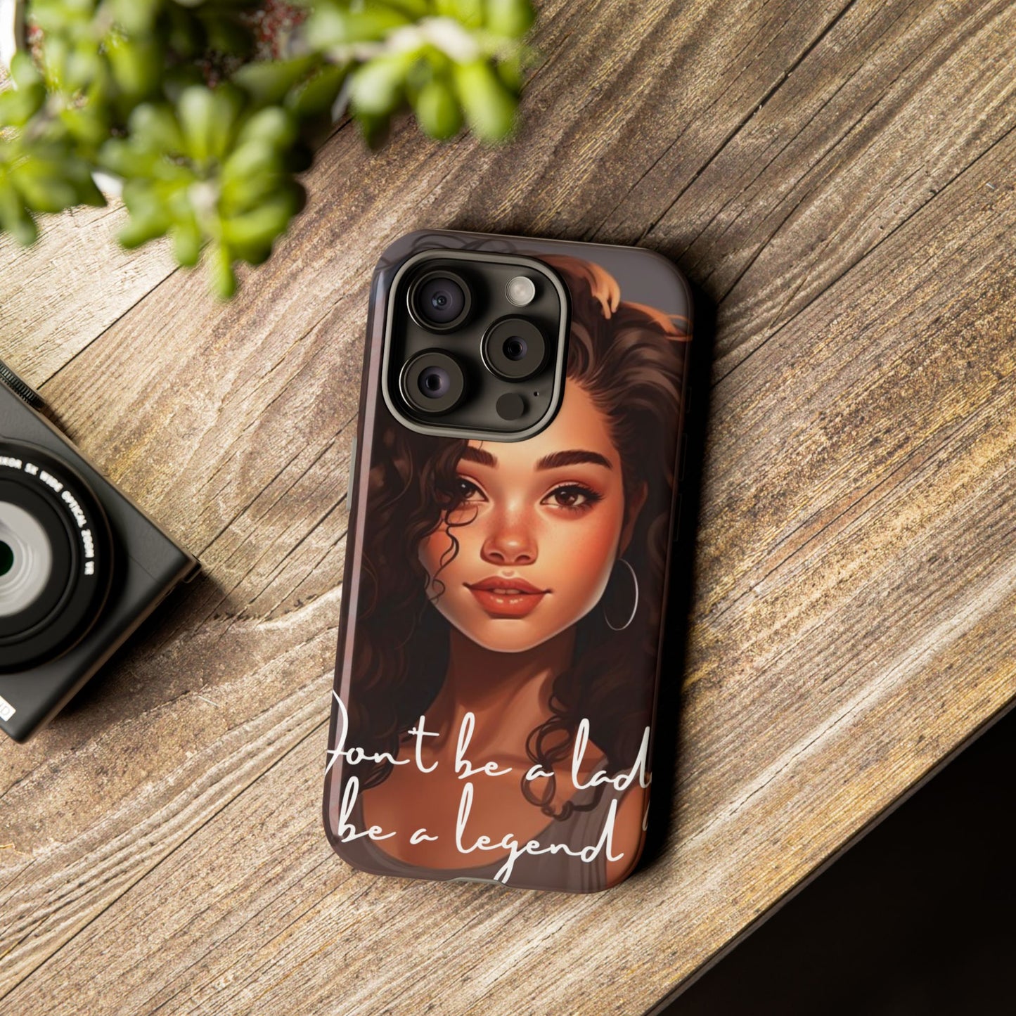 Tough Cases - iPhone - Unique Phone Case with Inspirational Quote, Stylish Phone Cover, Gift for Her, Trendy Accessory, Everyday Use