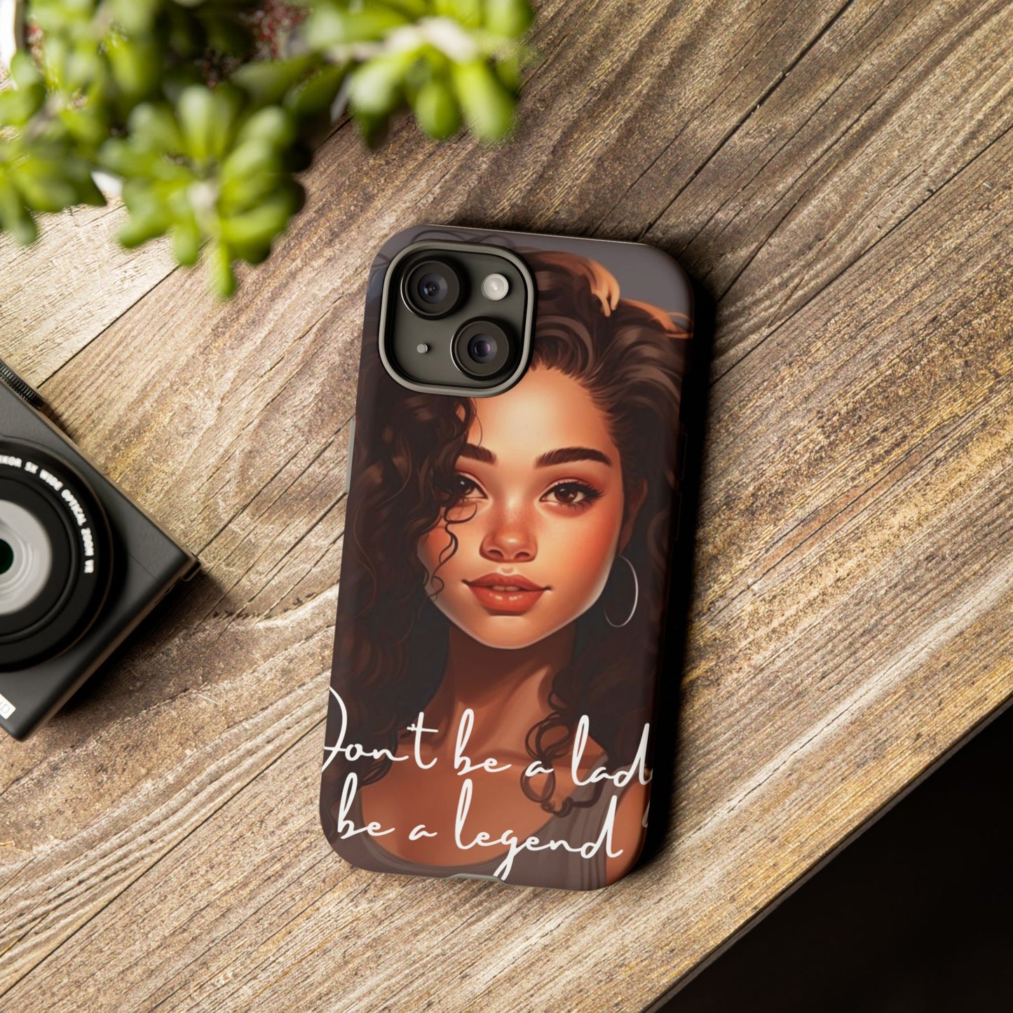 Tough Cases - iPhone - Unique Phone Case with Inspirational Quote, Stylish Phone Cover, Gift for Her, Trendy Accessory, Everyday Use