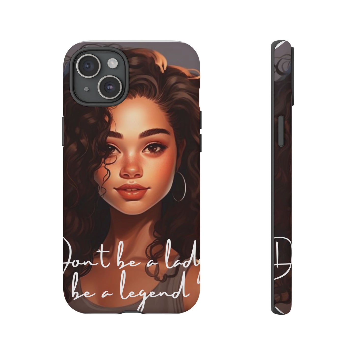 Tough Cases - iPhone - Unique Phone Case with Inspirational Quote, Stylish Phone Cover, Gift for Her, Trendy Accessory, Everyday Use