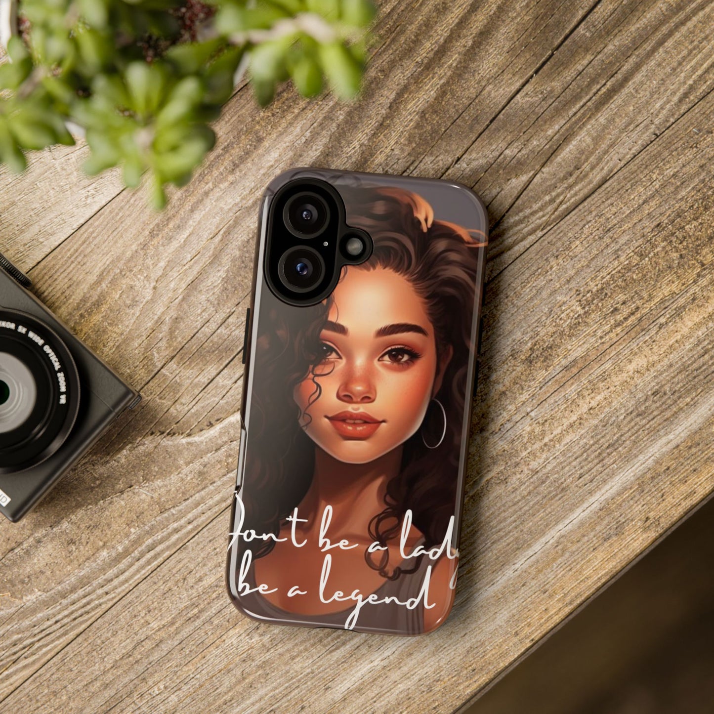 Tough Cases - iPhone - Unique Phone Case with Inspirational Quote, Stylish Phone Cover, Gift for Her, Trendy Accessory, Everyday Use