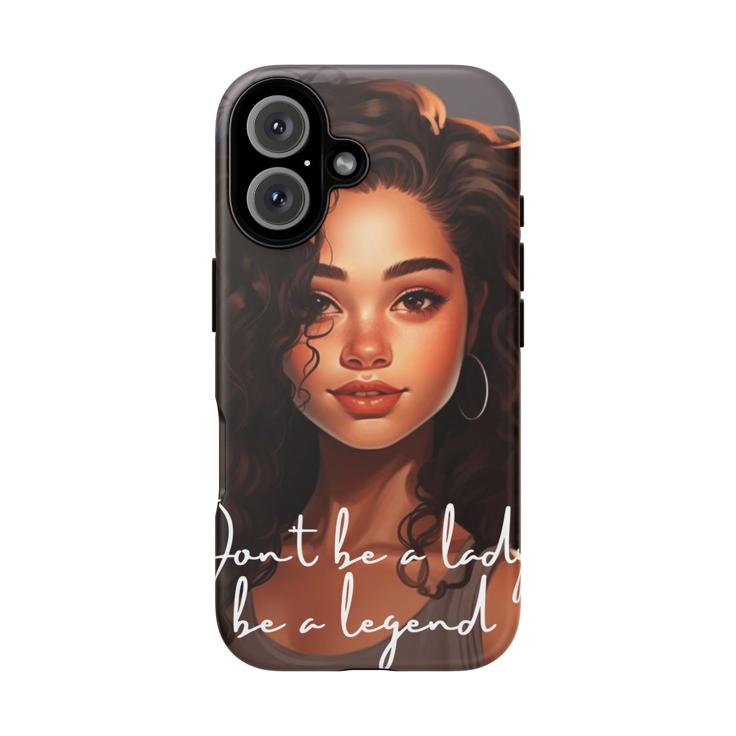 Tough Cases - iPhone - Unique Phone Case with Inspirational Quote, Stylish Phone Cover, Gift for Her, Trendy Accessory, Everyday Use