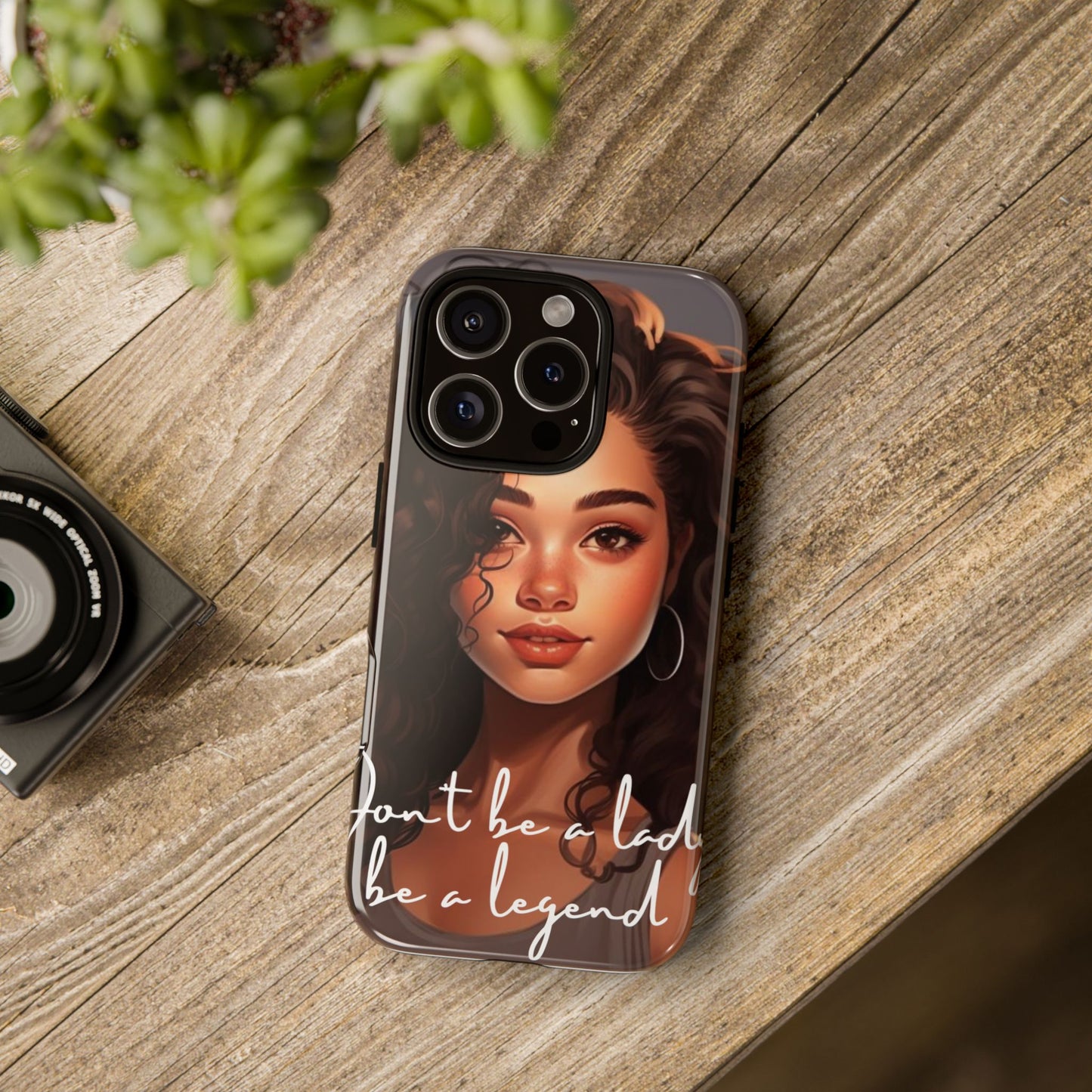Tough Cases - iPhone - Unique Phone Case with Inspirational Quote, Stylish Phone Cover, Gift for Her, Trendy Accessory, Everyday Use