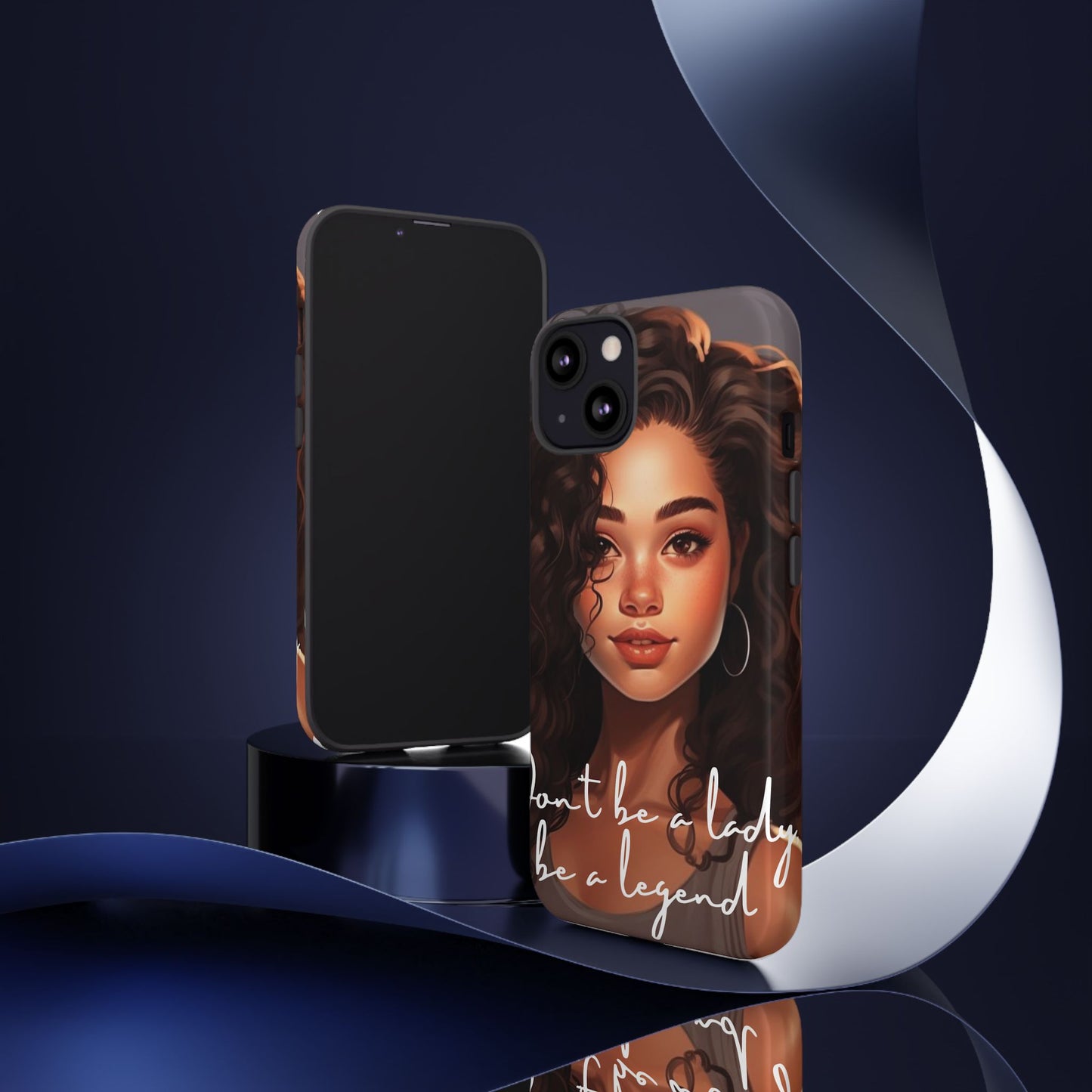 Tough Cases - iPhone - Unique Phone Case with Inspirational Quote, Stylish Phone Cover, Gift for Her, Trendy Accessory, Everyday Use