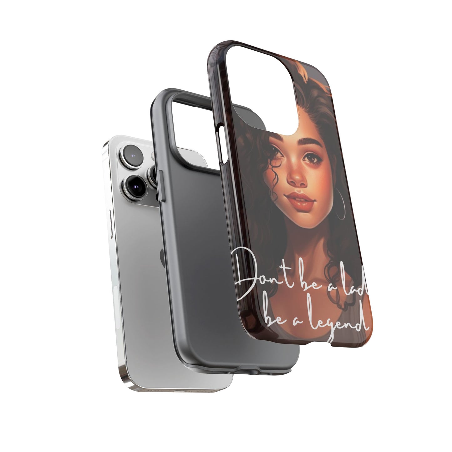 Tough Cases - iPhone - Unique Phone Case with Inspirational Quote, Stylish Phone Cover, Gift for Her, Trendy Accessory, Everyday Use