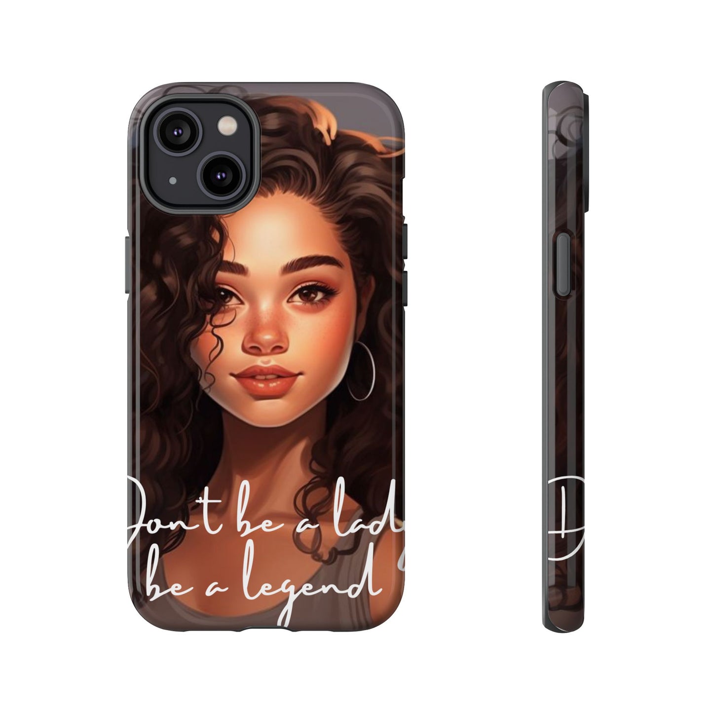 Tough Cases - iPhone - Unique Phone Case with Inspirational Quote, Stylish Phone Cover, Gift for Her, Trendy Accessory, Everyday Use