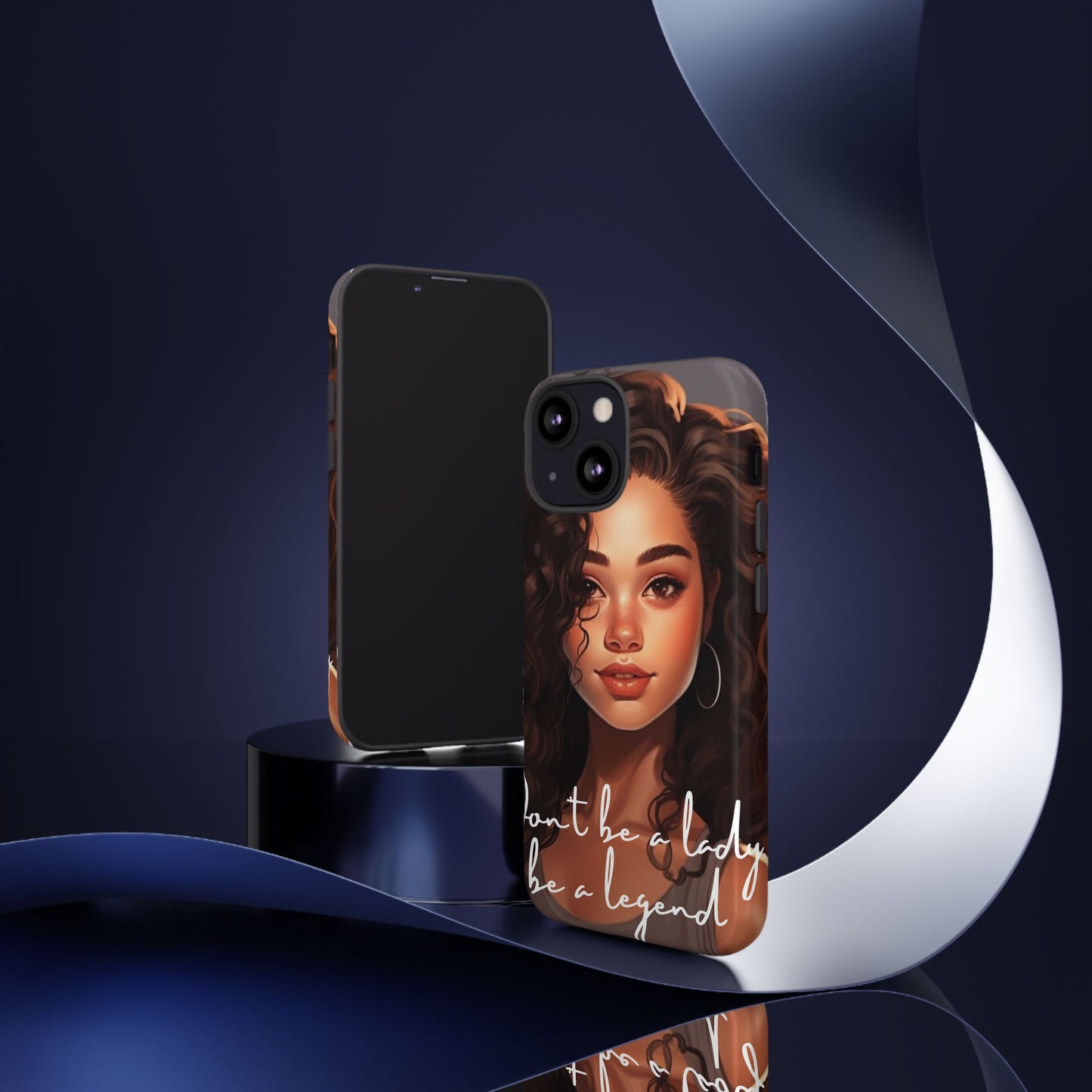 Tough Cases - iPhone - Unique Phone Case with Inspirational Quote, Stylish Phone Cover, Gift for Her, Trendy Accessory, Everyday Use