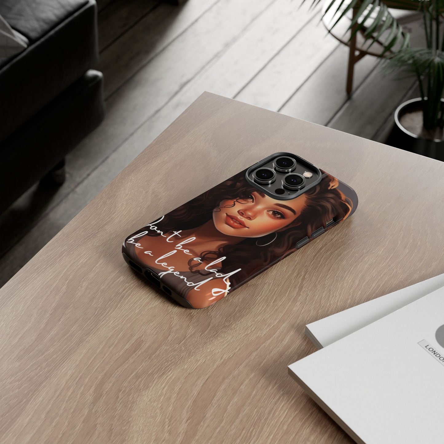 Tough Cases - iPhone - Unique Phone Case with Inspirational Quote, Stylish Phone Cover, Gift for Her, Trendy Accessory, Everyday Use