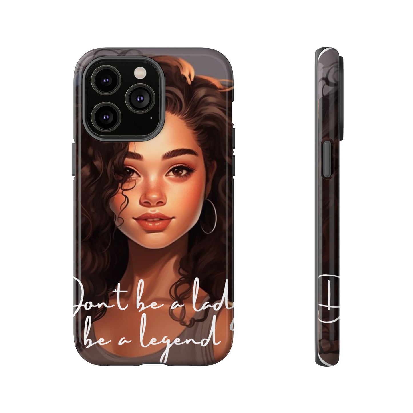 Tough Cases - iPhone - Unique Phone Case with Inspirational Quote, Stylish Phone Cover, Gift for Her, Trendy Accessory, Everyday Use