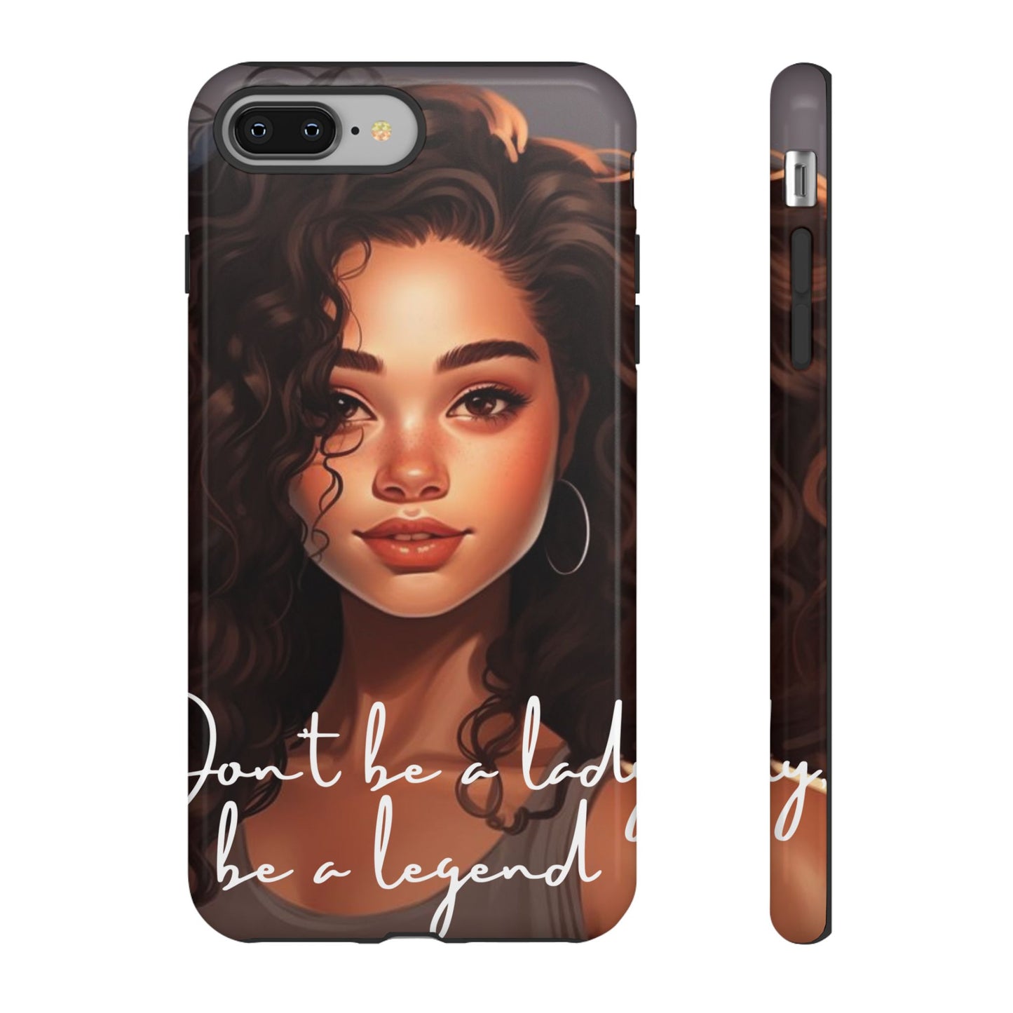 Tough Cases - iPhone - Unique Phone Case with Inspirational Quote, Stylish Phone Cover, Gift for Her, Trendy Accessory, Everyday Use
