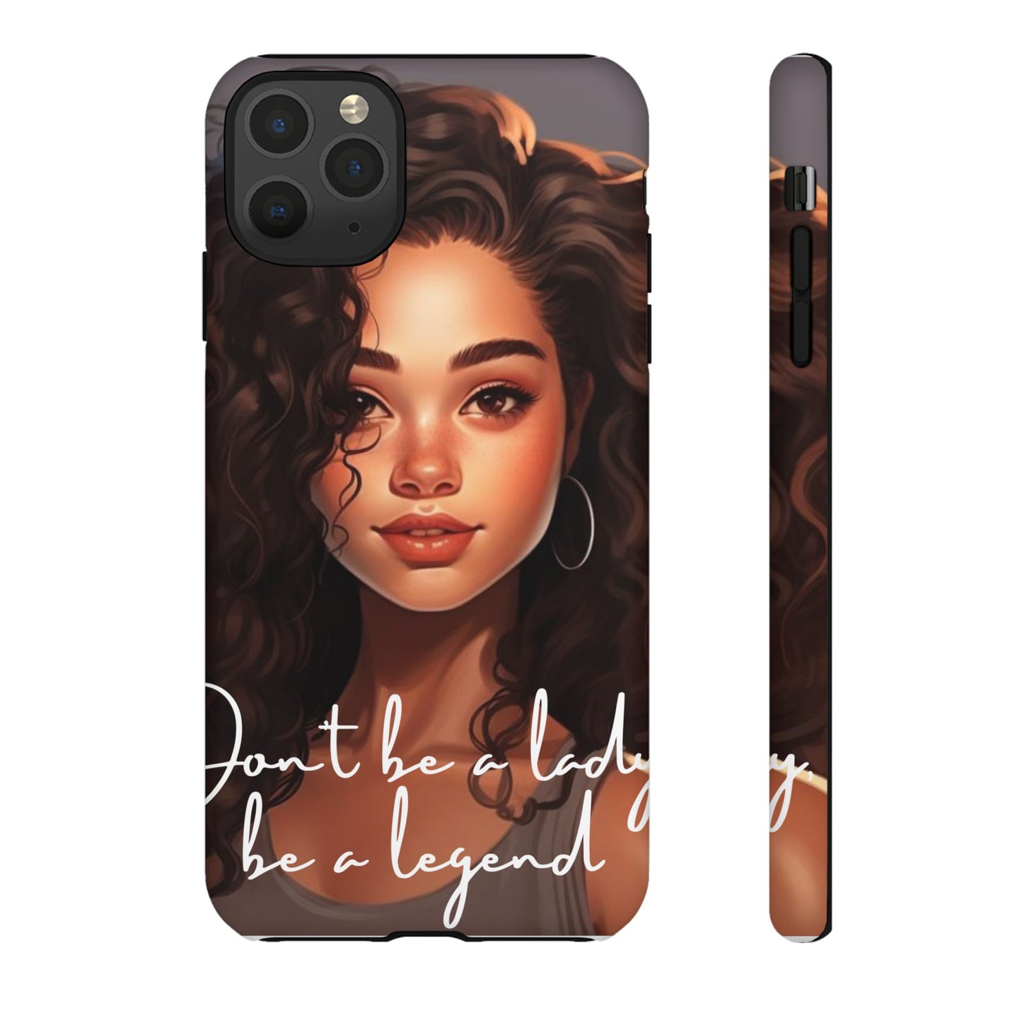 Tough Cases - iPhone - Unique Phone Case with Inspirational Quote, Stylish Phone Cover, Gift for Her, Trendy Accessory, Everyday Use