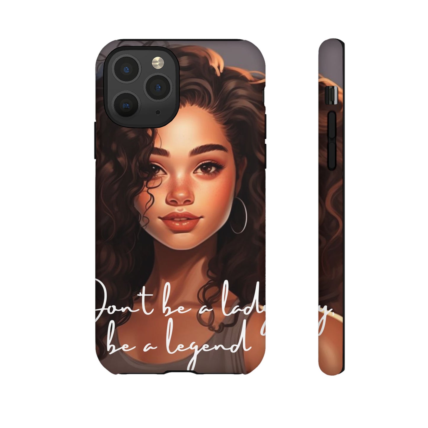 Tough Cases - iPhone - Unique Phone Case with Inspirational Quote, Stylish Phone Cover, Gift for Her, Trendy Accessory, Everyday Use