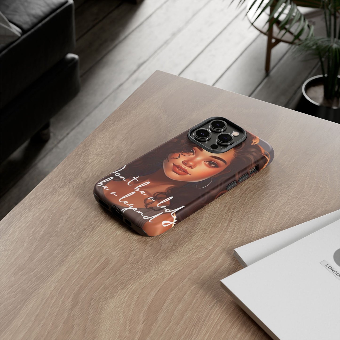 Tough Cases - iPhone - Unique Phone Case with Inspirational Quote, Stylish Phone Cover, Gift for Her, Trendy Accessory, Everyday Use