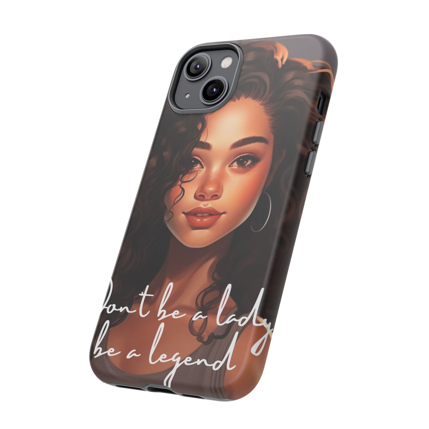 Tough Cases - iPhone - Unique Phone Case with Inspirational Quote, Stylish Phone Cover, Gift for Her, Trendy Accessory, Everyday Use