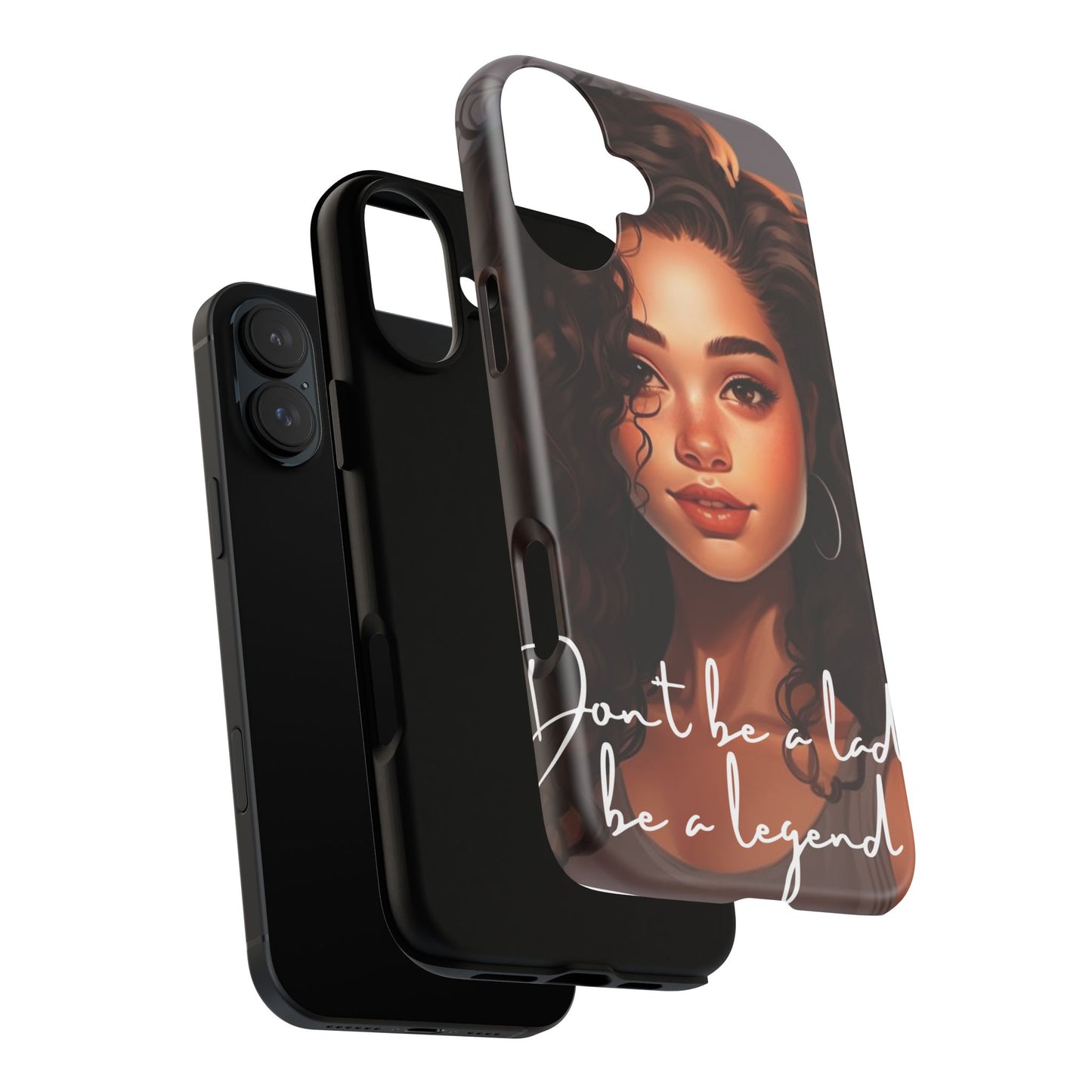Tough Cases - iPhone - Unique Phone Case with Inspirational Quote, Stylish Phone Cover, Gift for Her, Trendy Accessory, Everyday Use