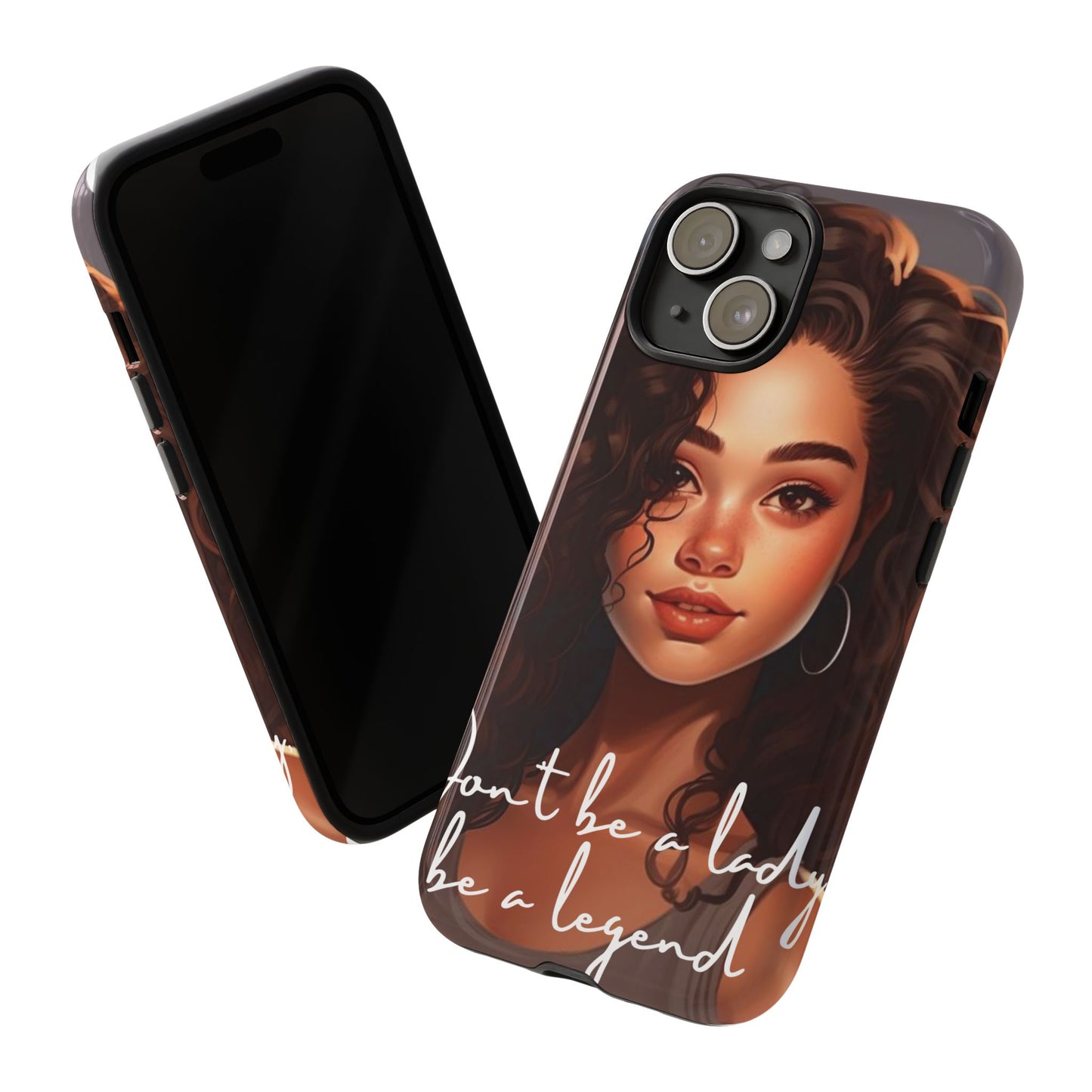 Tough Cases - iPhone - Unique Phone Case with Inspirational Quote, Stylish Phone Cover, Gift for Her, Trendy Accessory, Everyday Use