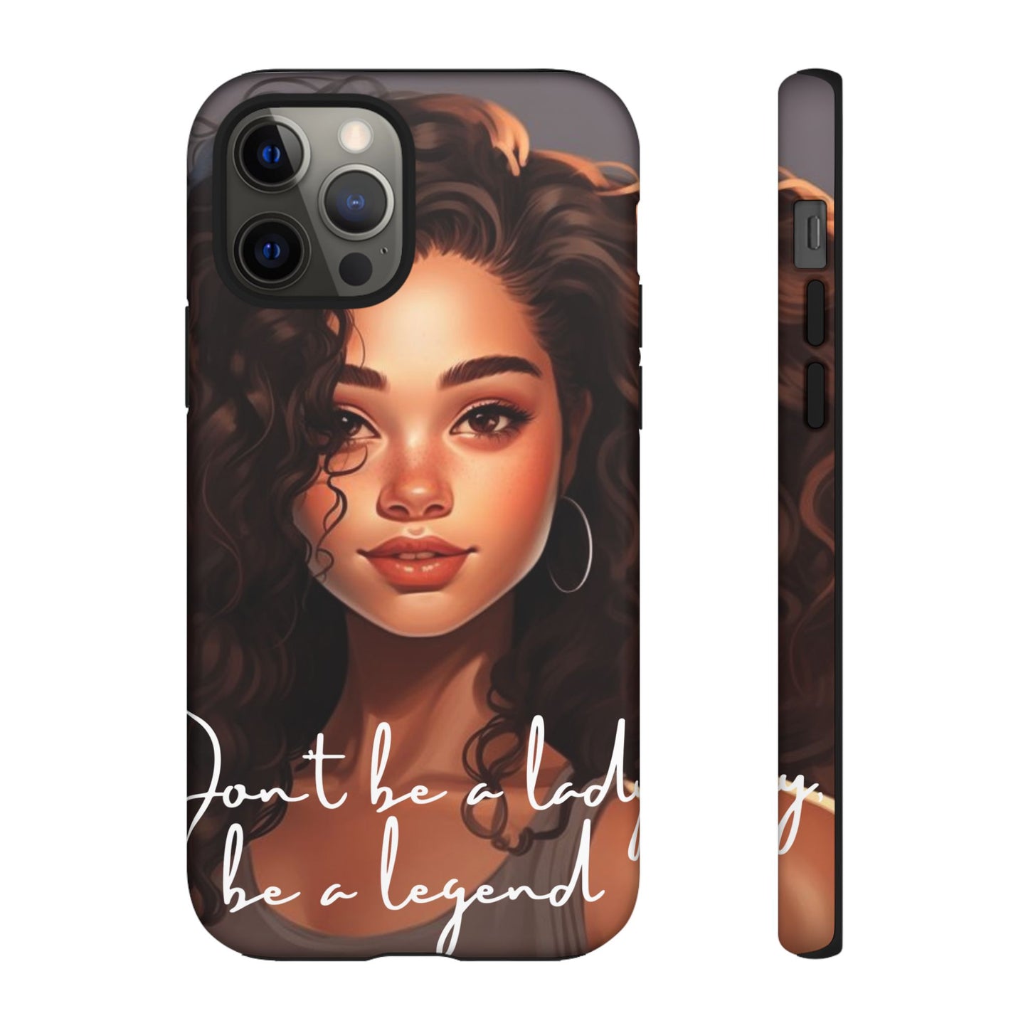 Tough Cases - iPhone - Unique Phone Case with Inspirational Quote, Stylish Phone Cover, Gift for Her, Trendy Accessory, Everyday Use